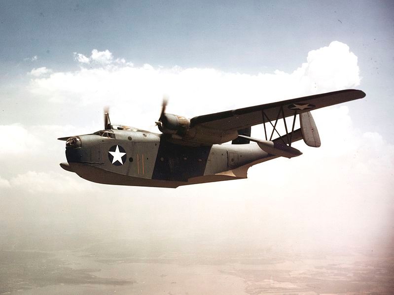 Martin_PBM-3_Mariner_in_flight_c1942