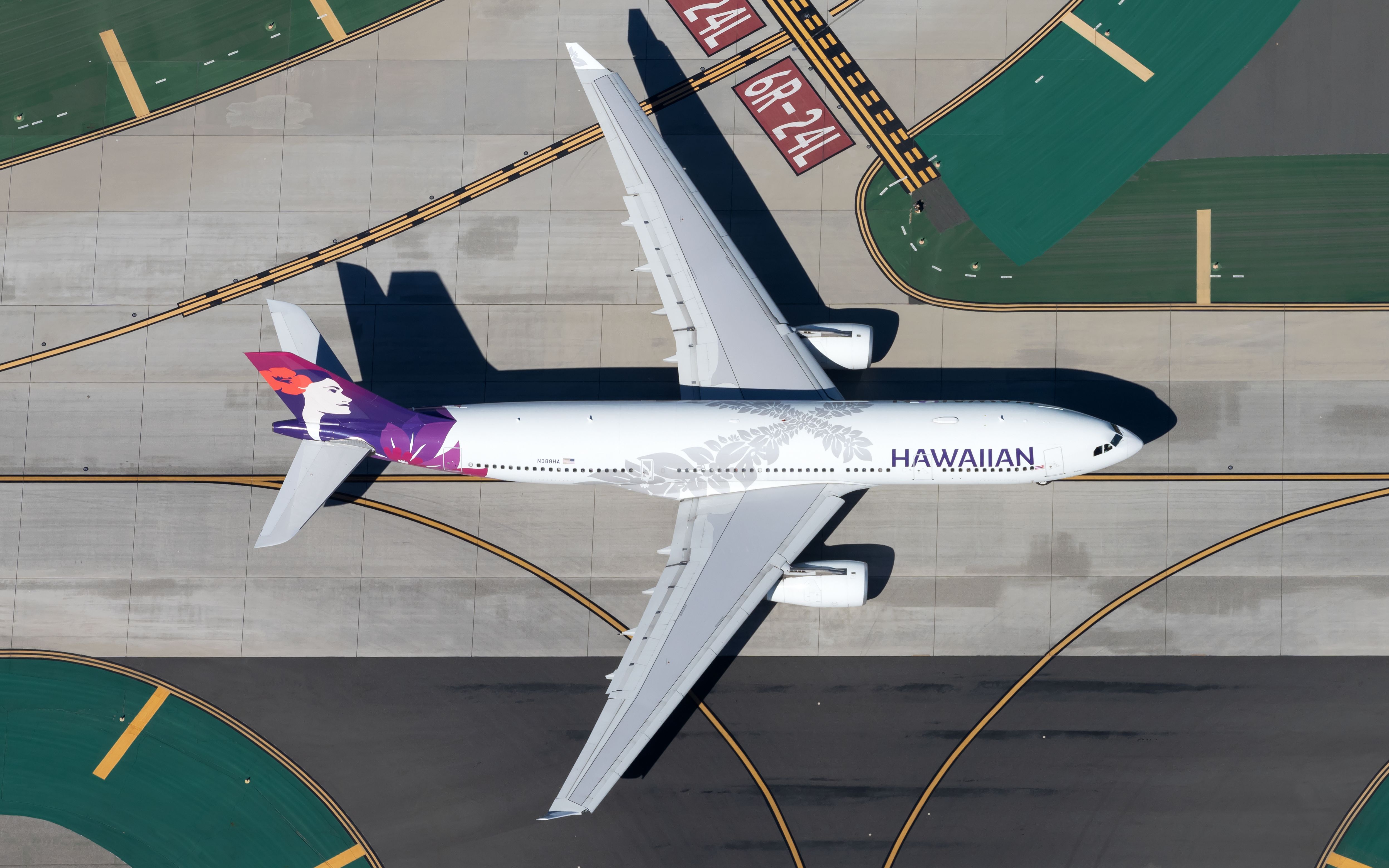 N388HA Hawaiian Airlines Airbus A330-243 (1)