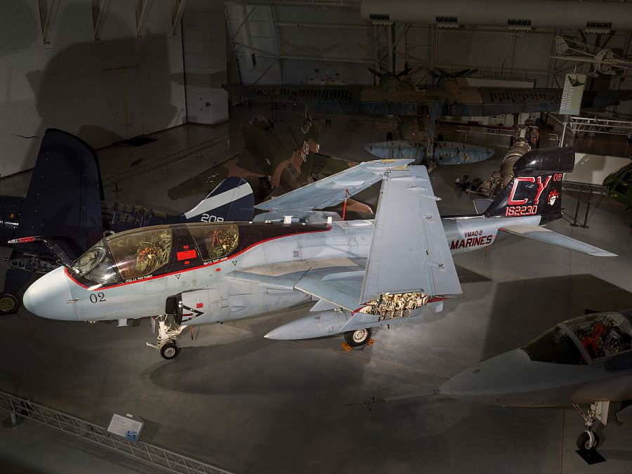 EA-6B Prowler at the museum 