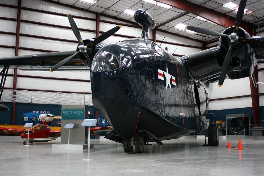 NASM-Martin PBM-5A Mariner (portside front view)