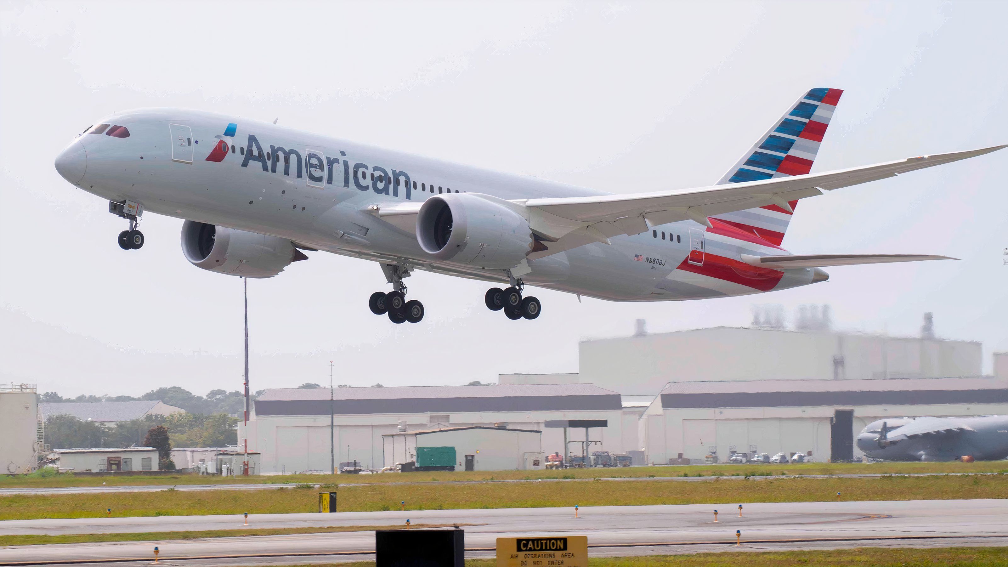 Boeing 787 of American Airlines