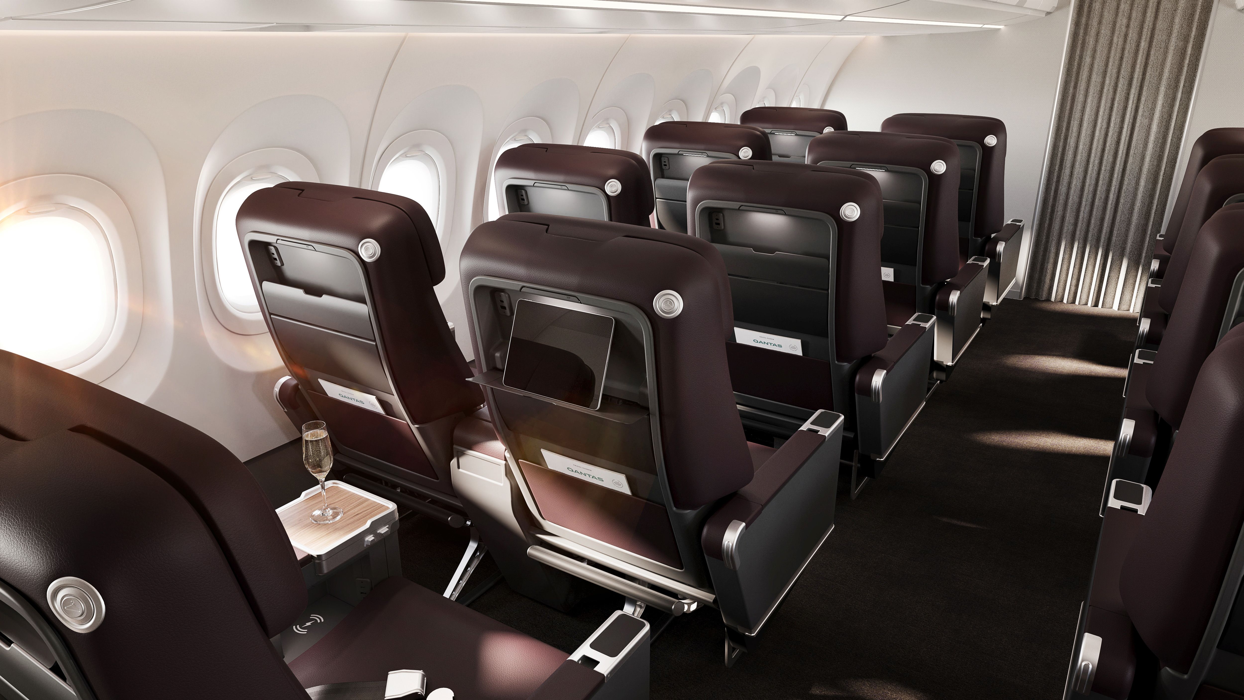 Qantas Airbus A321XLR Business Class