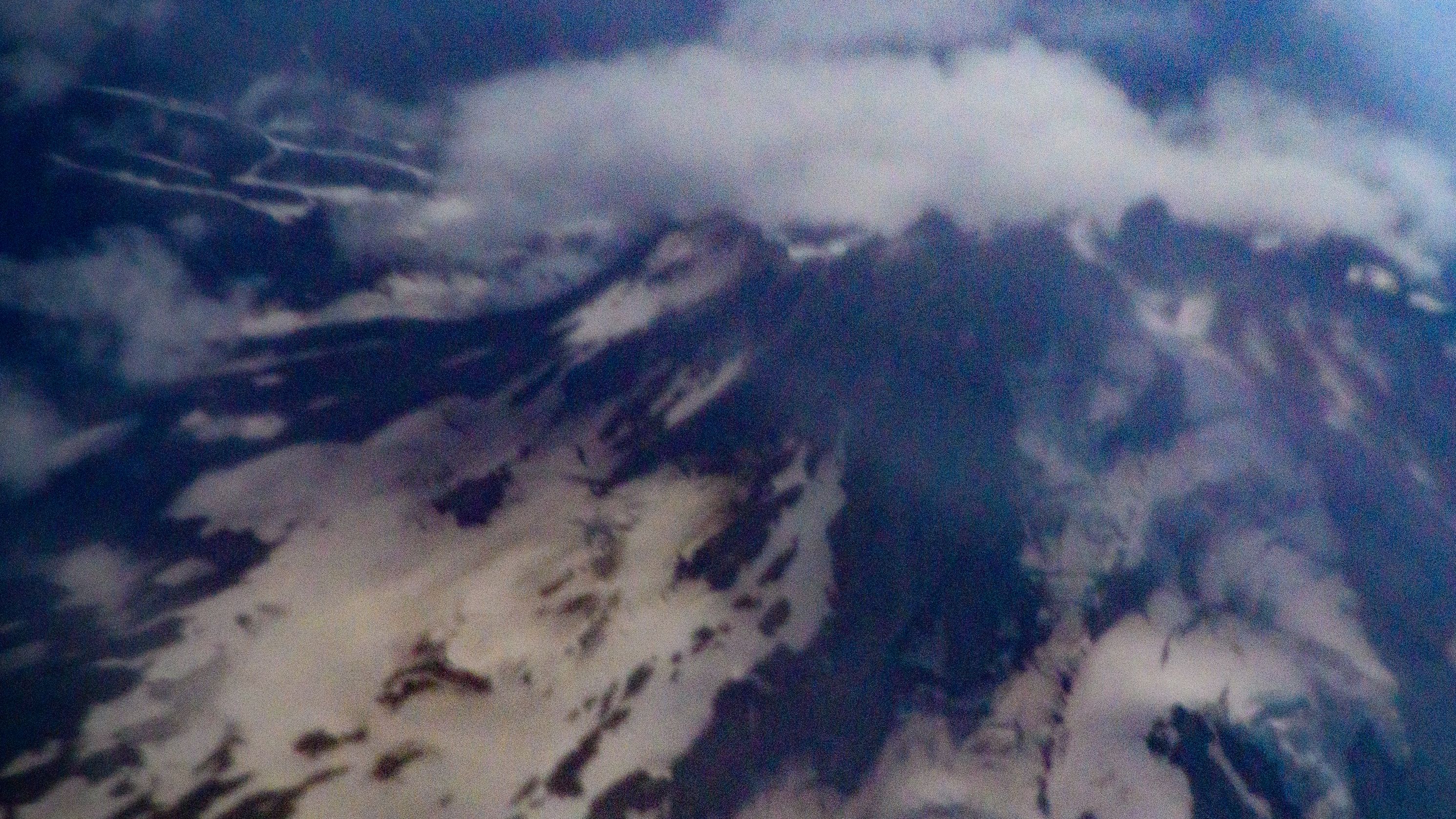 Checking Out Mount Hood From 35,725 Feet