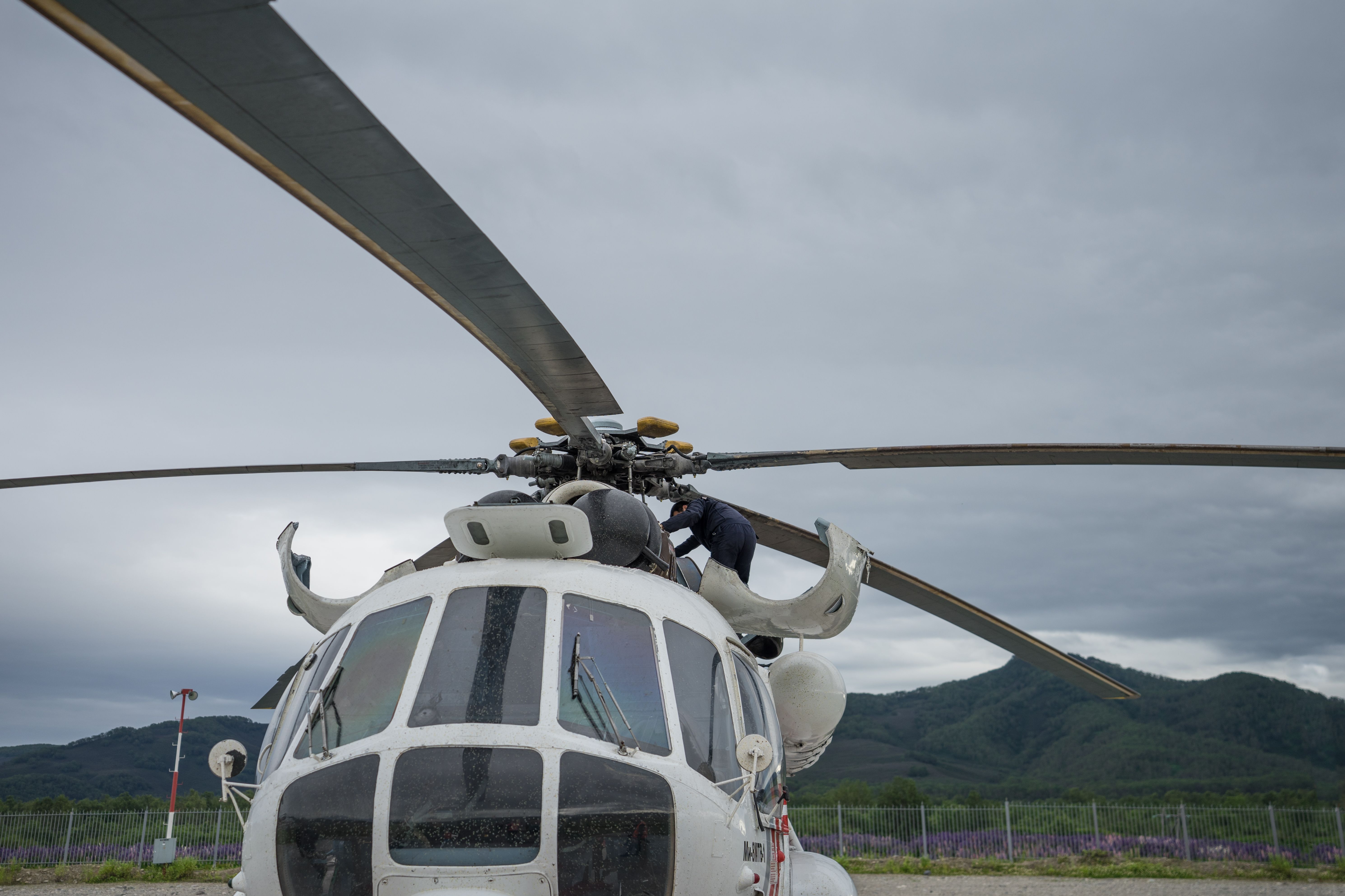 A Vityaz Aero Mi-8 helicopter