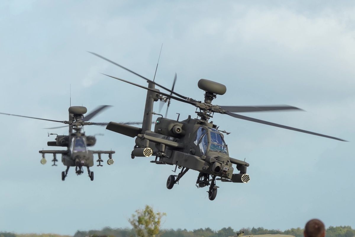 Boeing Apache Attack helicopters (AH-64E)