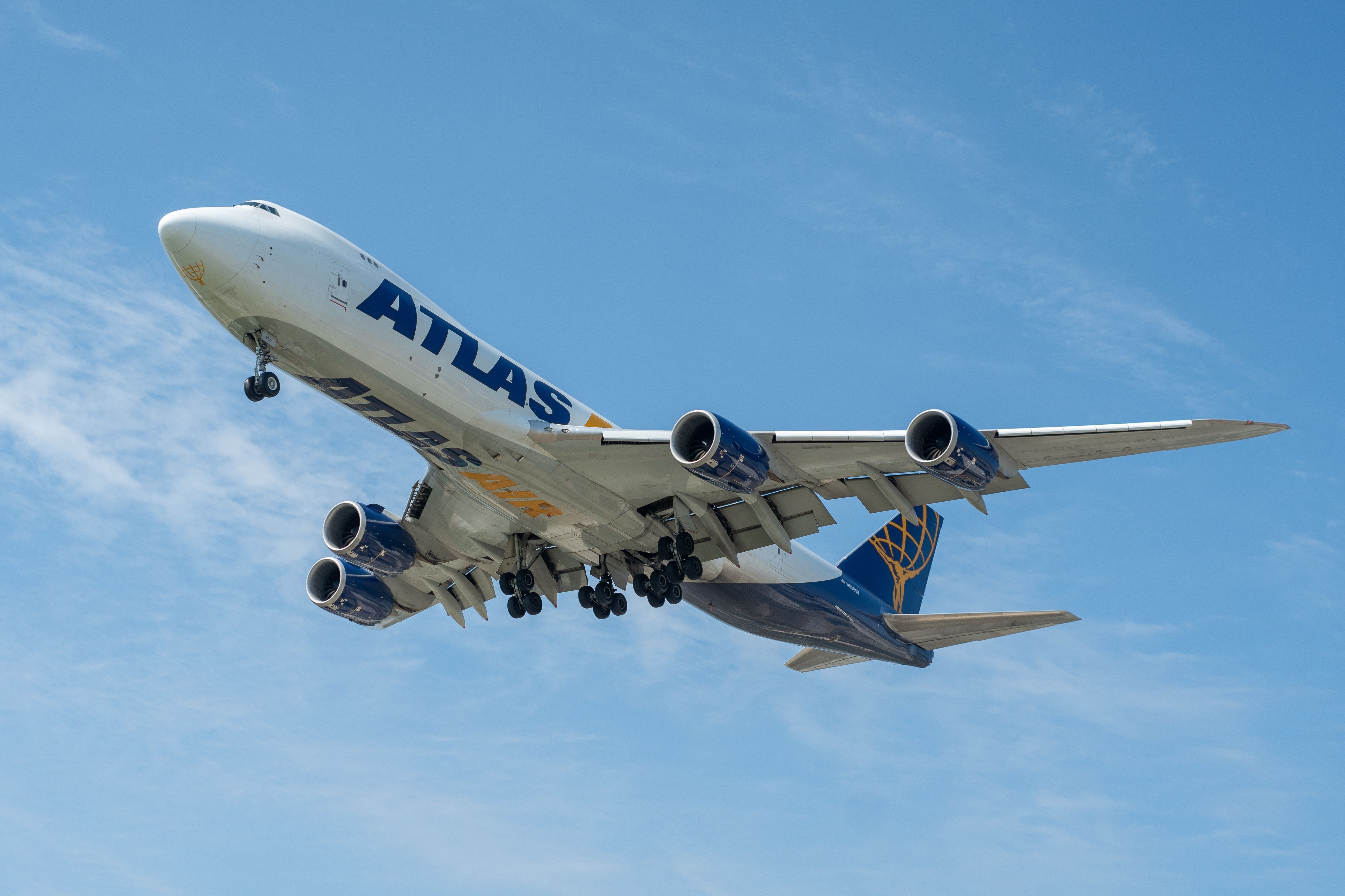 Atlas Air Boeing 747 Suffers Tire Damage After Returning To Tokyo Narita Following Hydraulic Failure