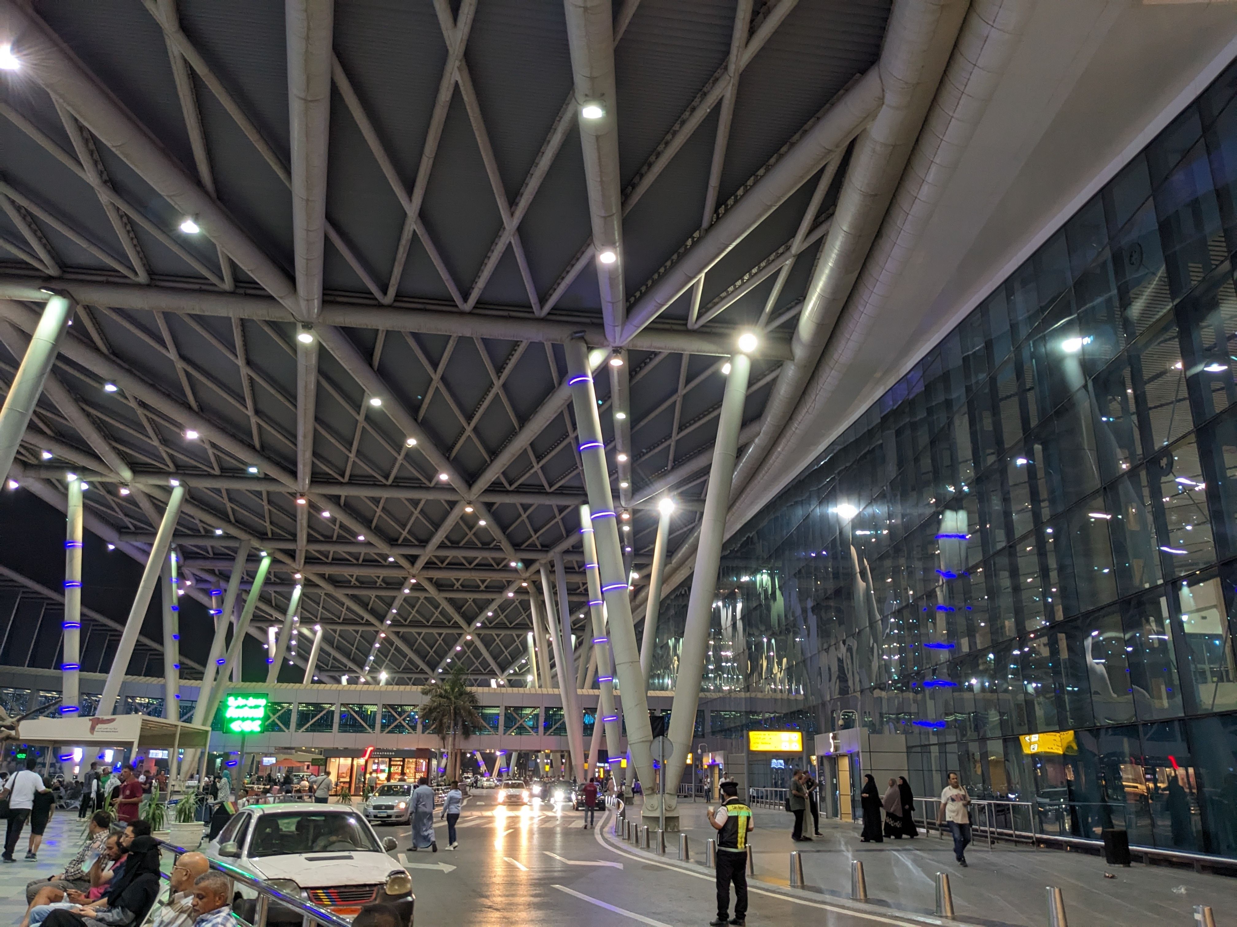 Cairo International Airport from outside