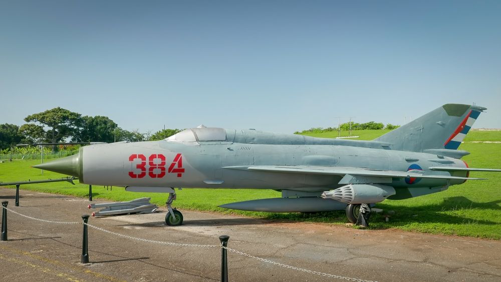 soviet MiG-21 jet plane used during the cuban missile crisis