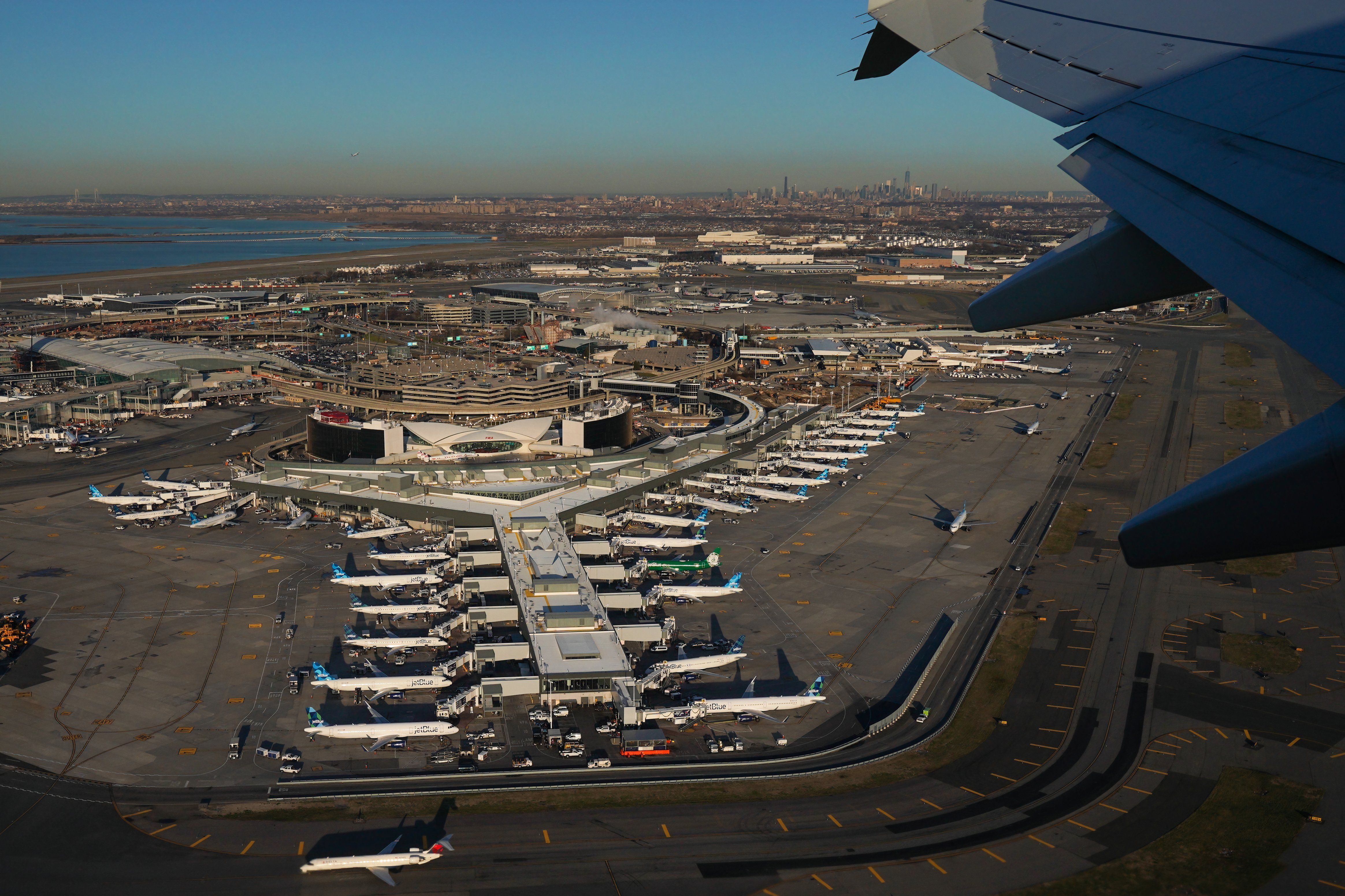 Airport seen from above