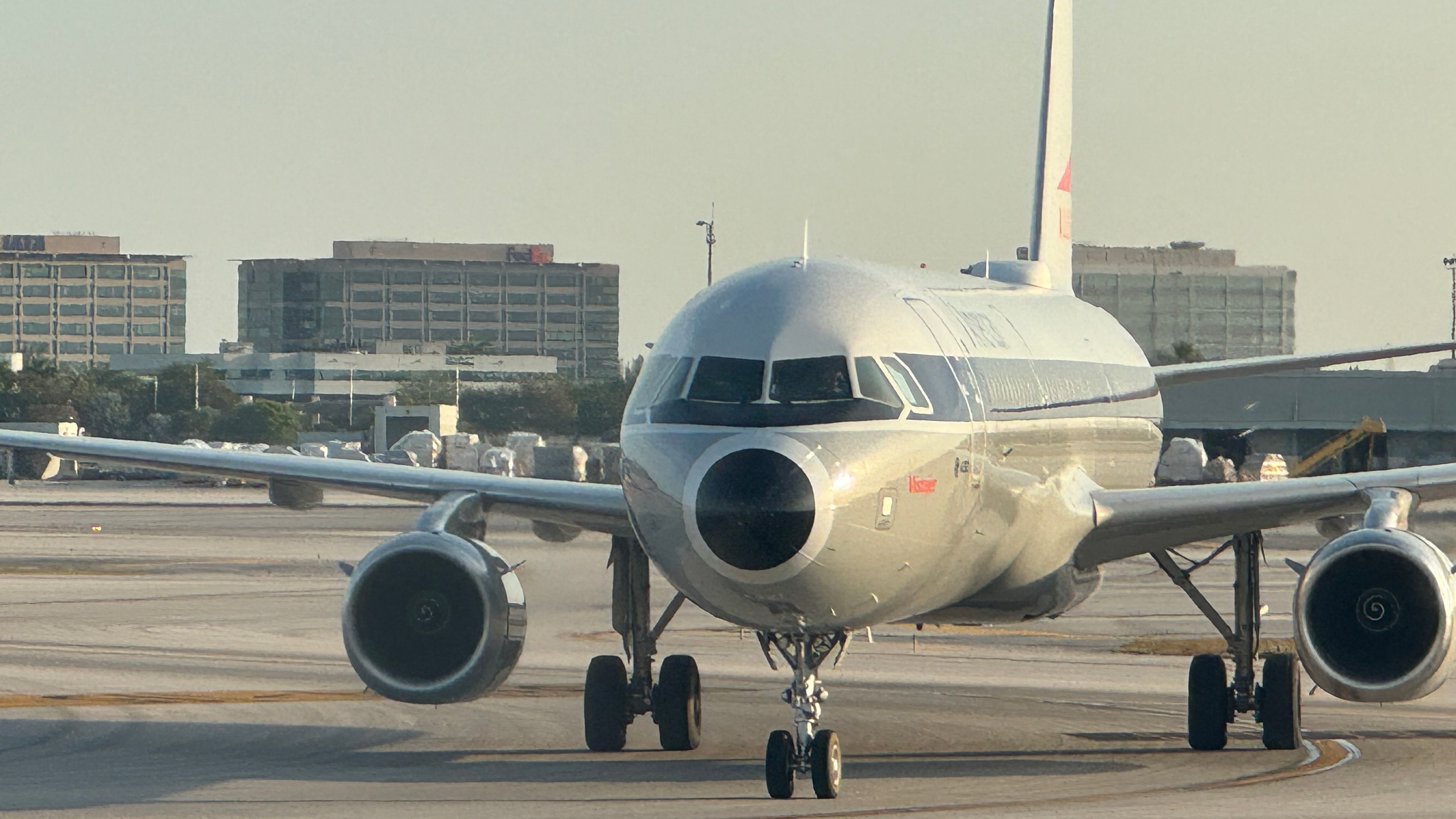 MIAMI, FLORIDA - APR 21 2024: American Airlines - Allegheny Airplane at Miami International Airport in Florida, USA, as seen on April 21, 2024.