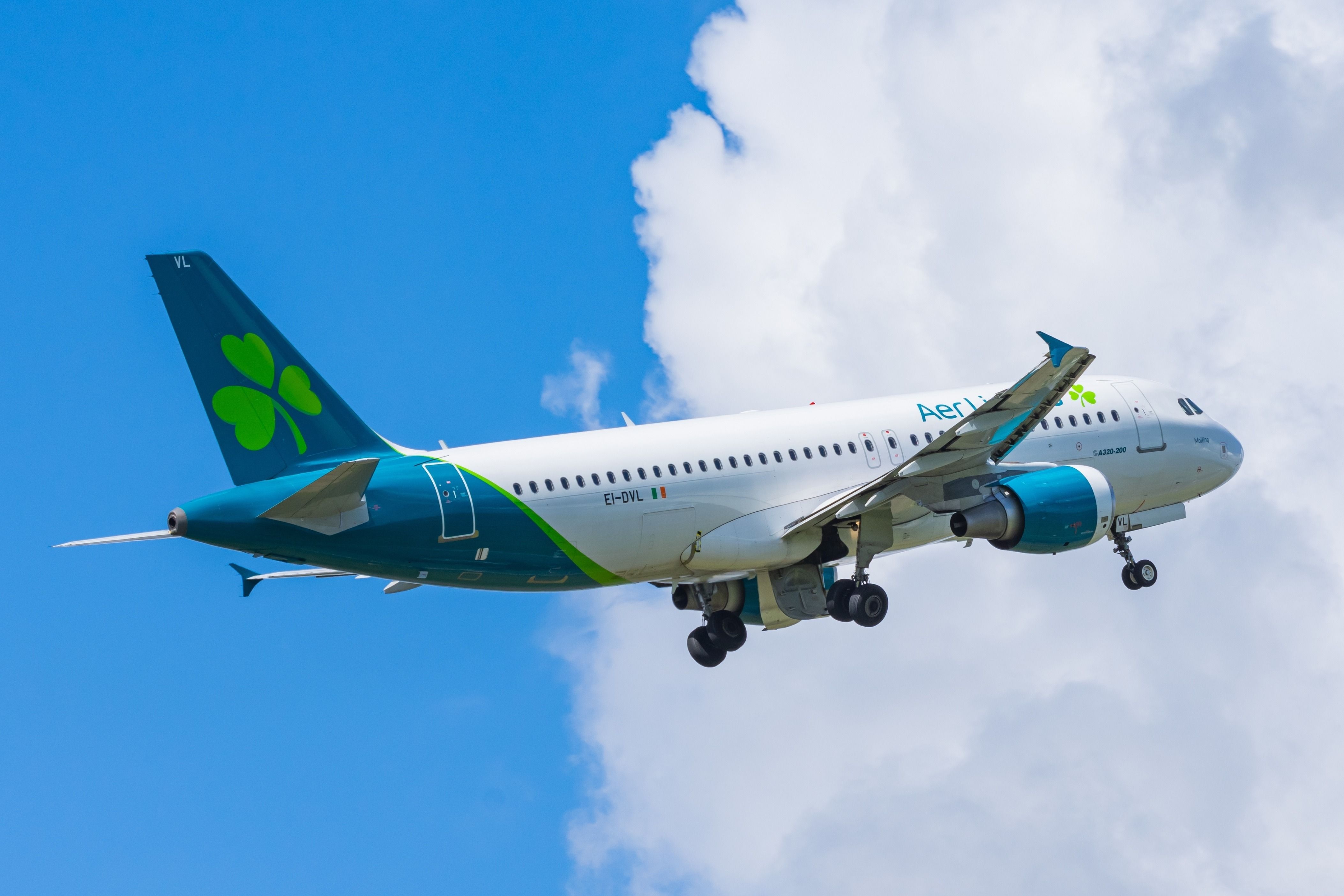 Aer Lingus Airbus A320-200 taking off