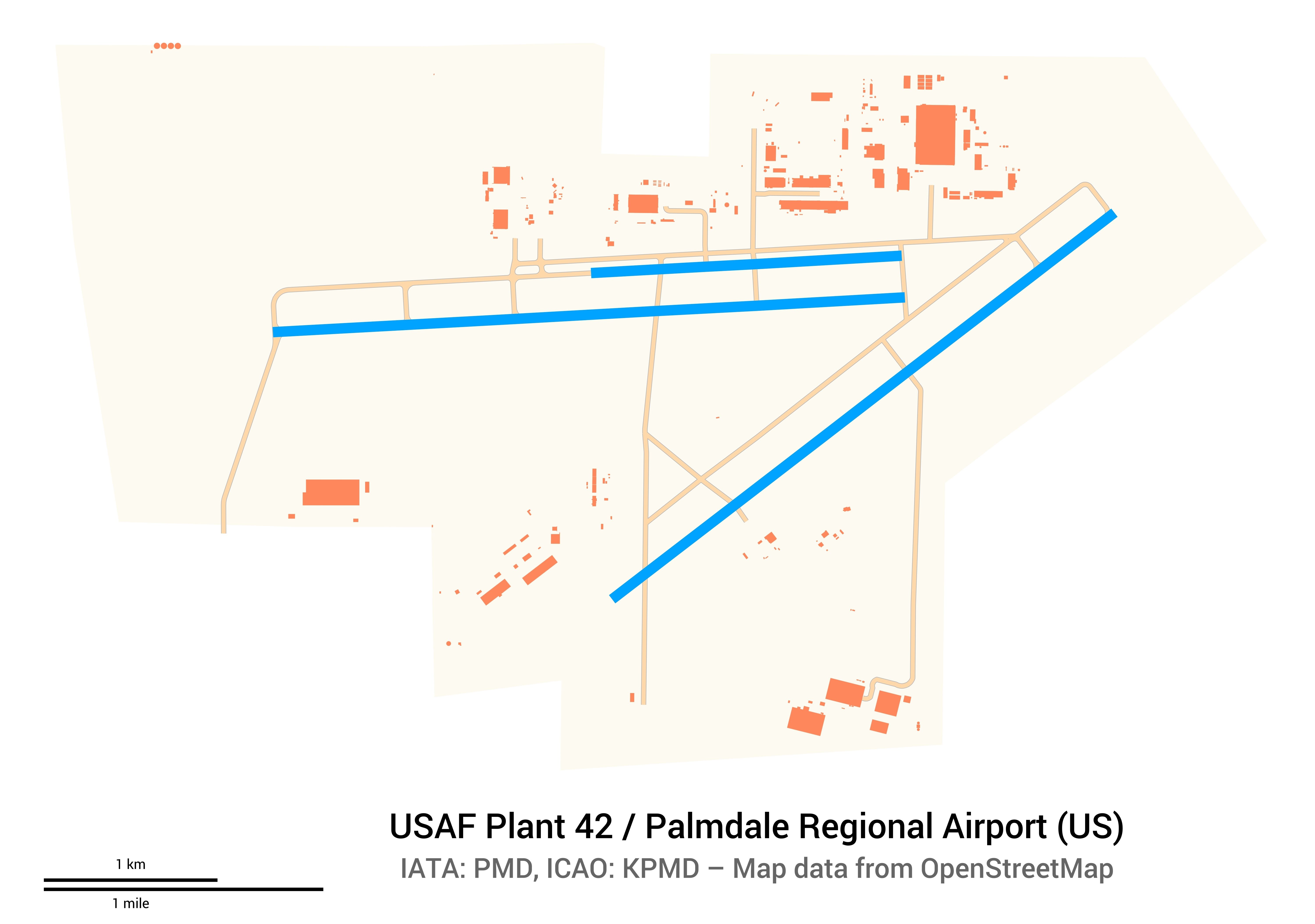 palmdale regional map