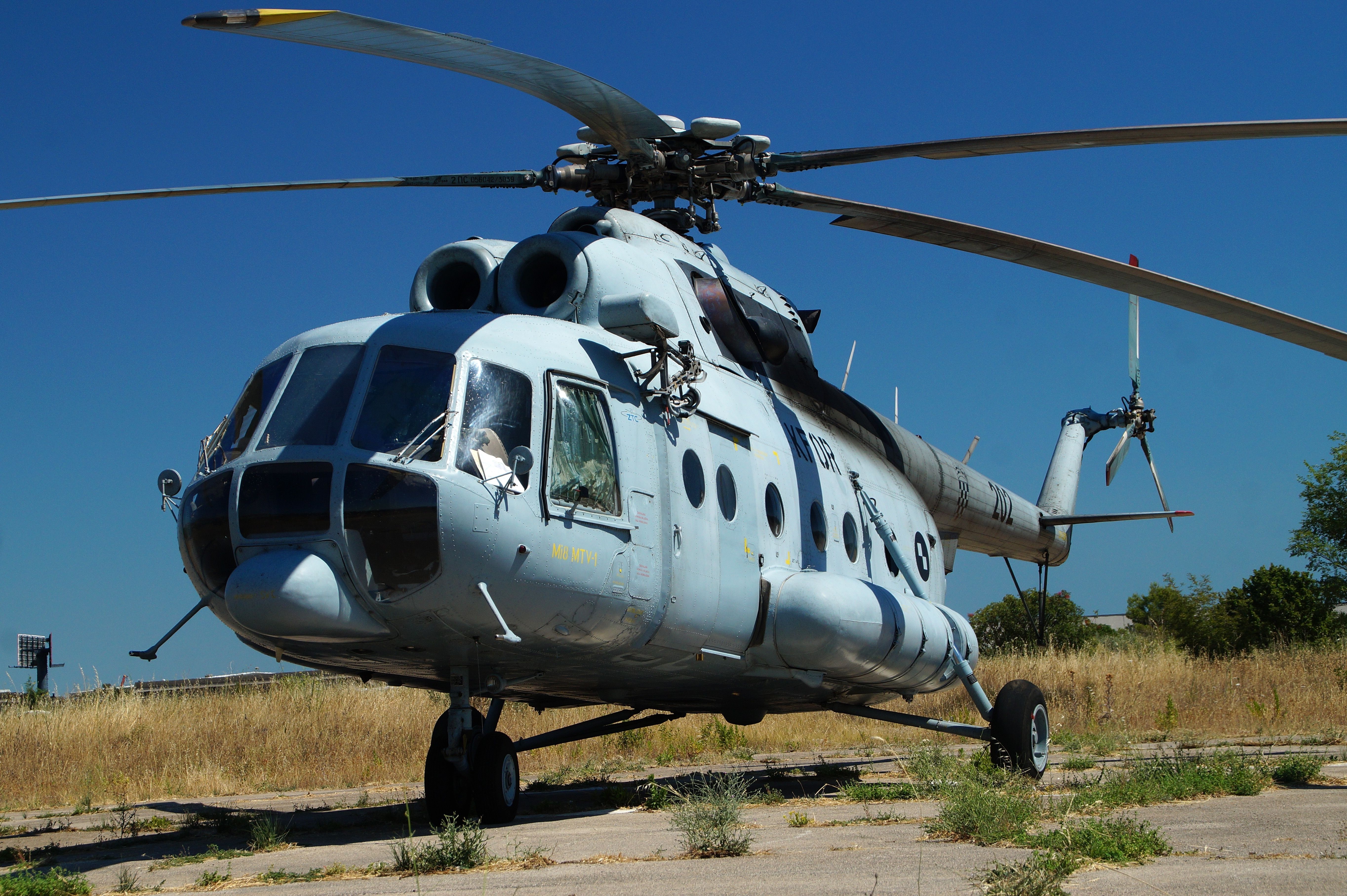 A Croatian Air Force Mi-8 helicopter