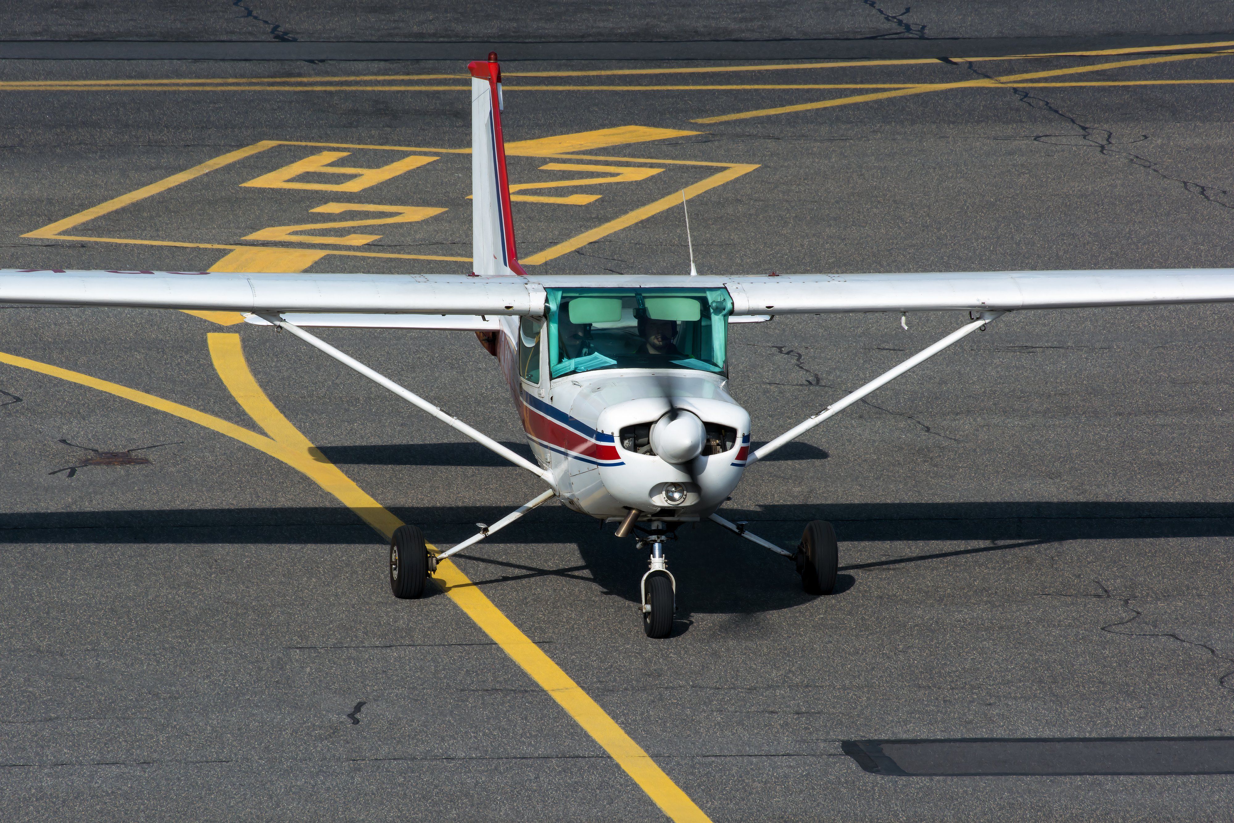 Private Cessna 152 (SP-KCM) at Poznan Airport Lawica