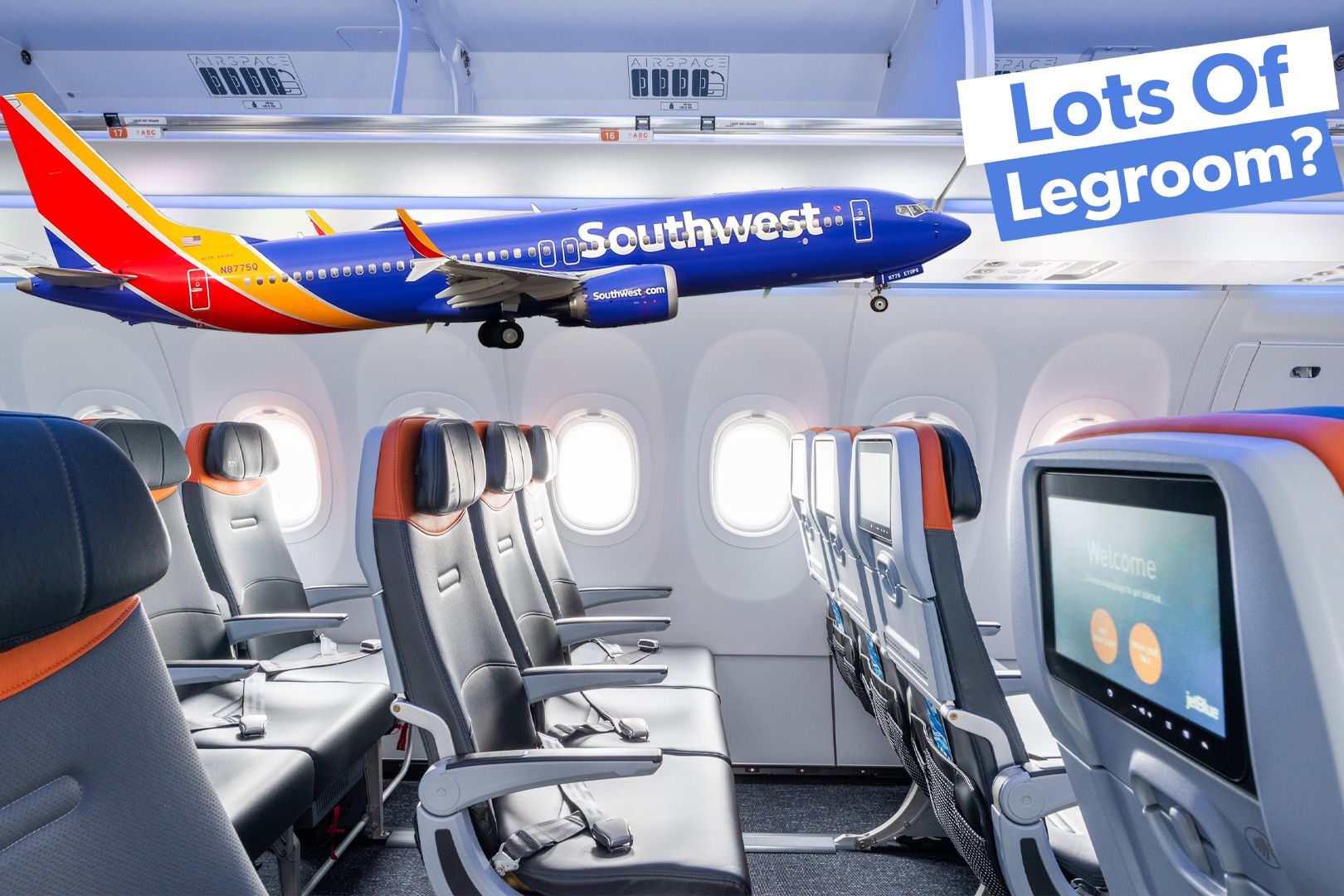 Which US Airlines Have The Most Spacious Economy Seats?