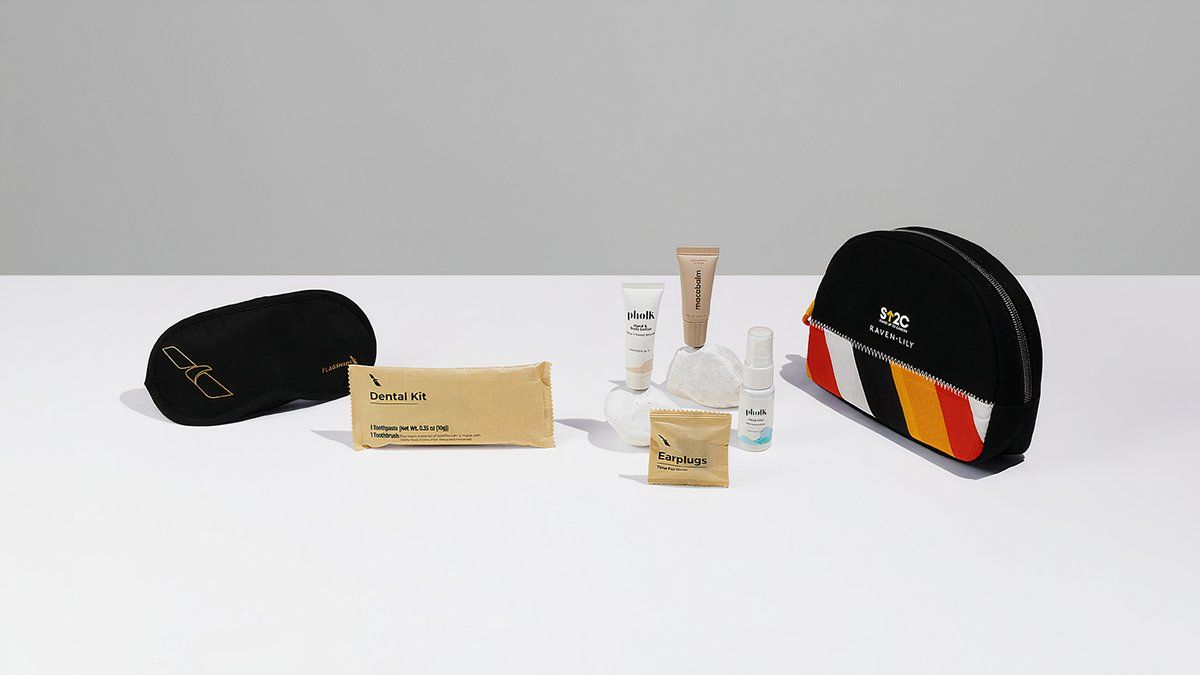 American Airlines SU2C Business Class Amenity Kit