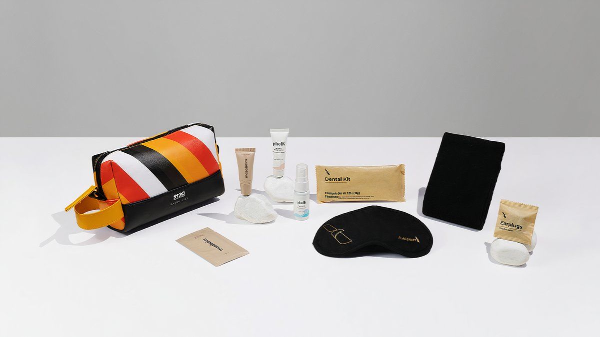 American Airlines CU2C First Class Amenity Kit