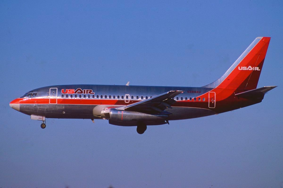  Boeing 737-2B7 took its first flight on September 30, 1983