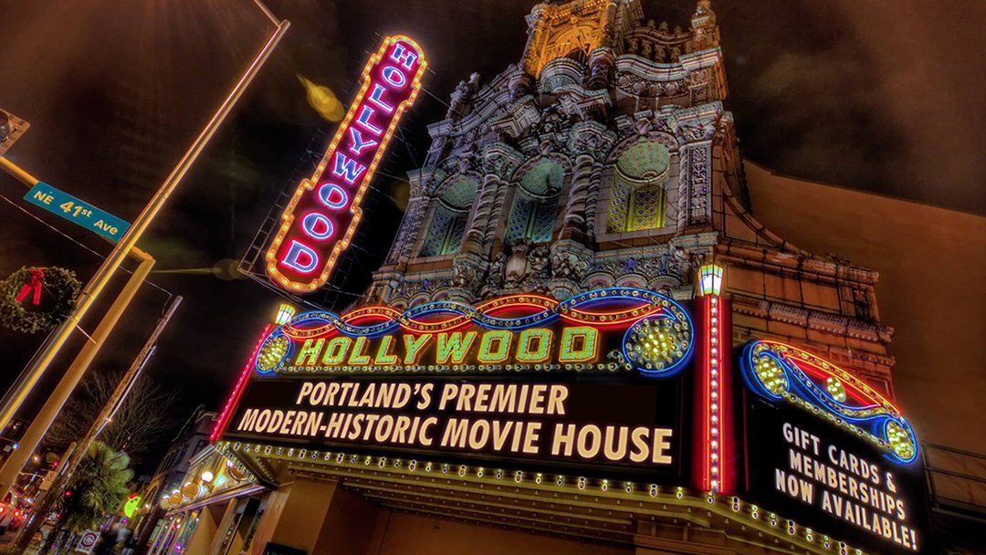 The Hollywood Theater, Portland, Oregon. 