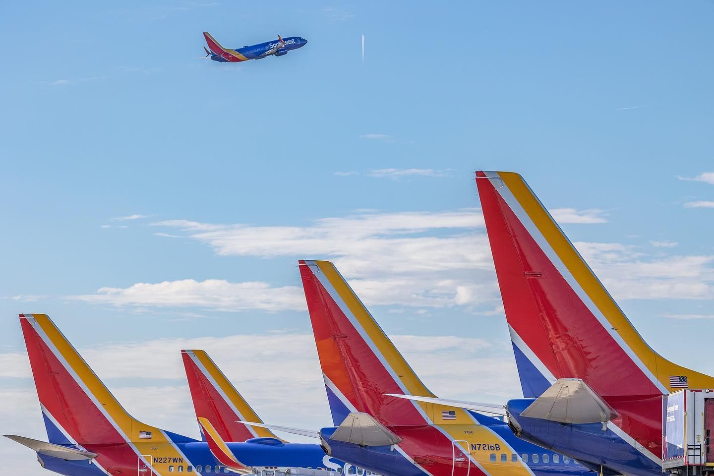 Southwest Airlines Boeing 737s.