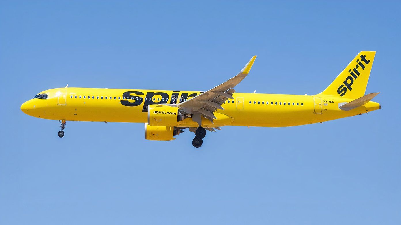 Spirit Airlines Airbus A321neo (N717NK).