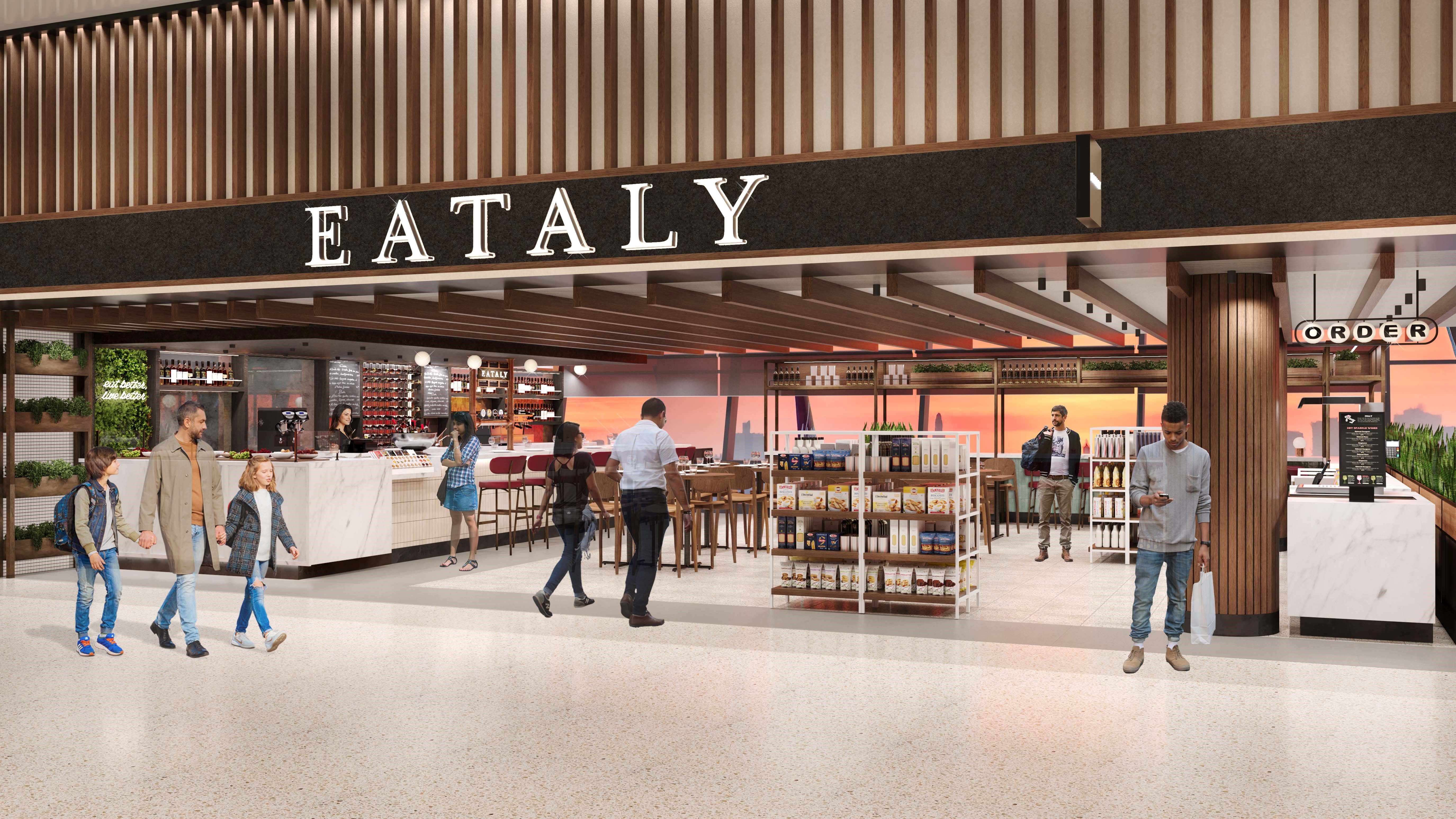 Eataly concept New York-JFK Terminal 8.