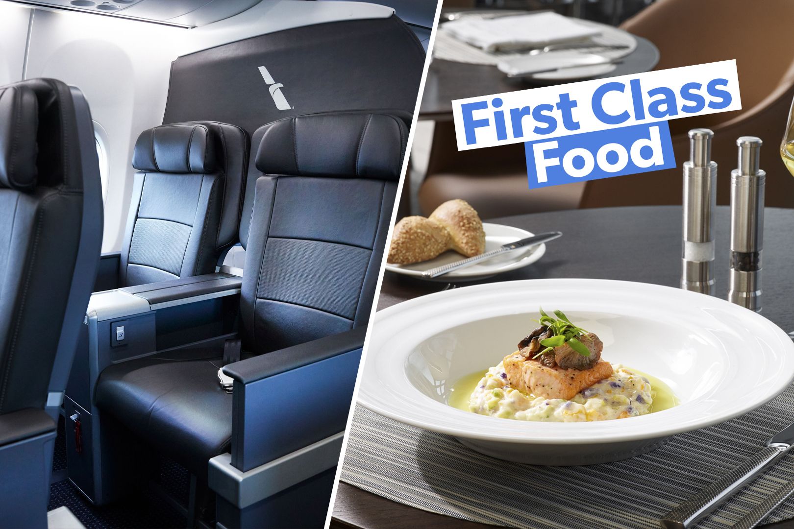 A Look At American Airlines' First Class Meals & Drinks Custom Thumbnail