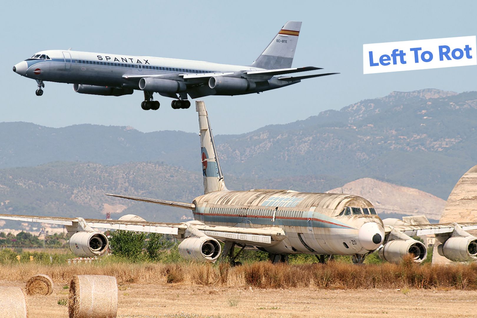 Abandoned At The Airport: Spantax's Lost Convair 990 'Coronado'