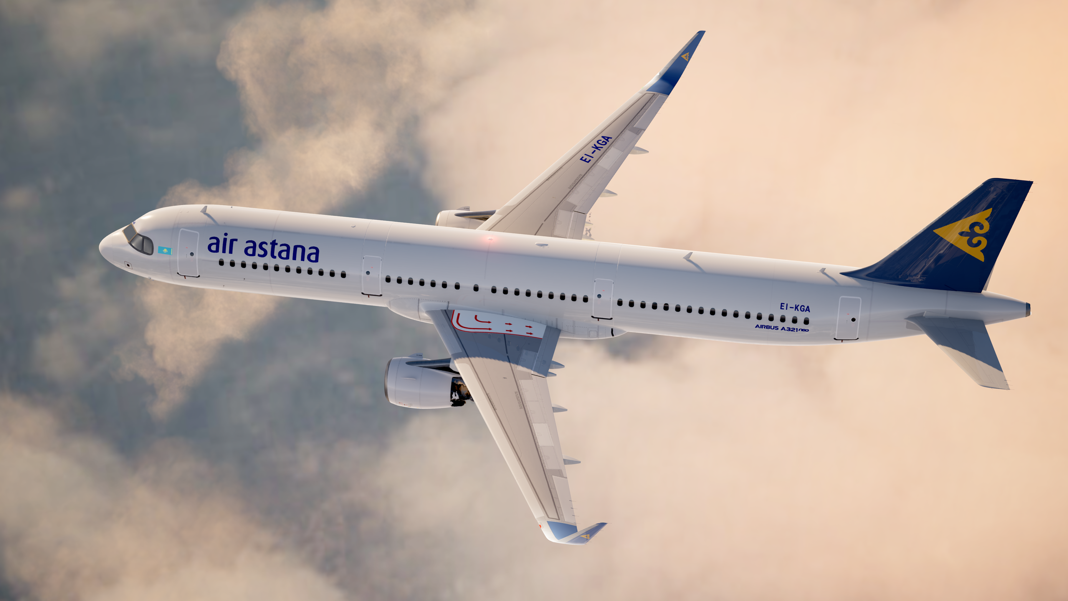 Air Astana A321neoLR