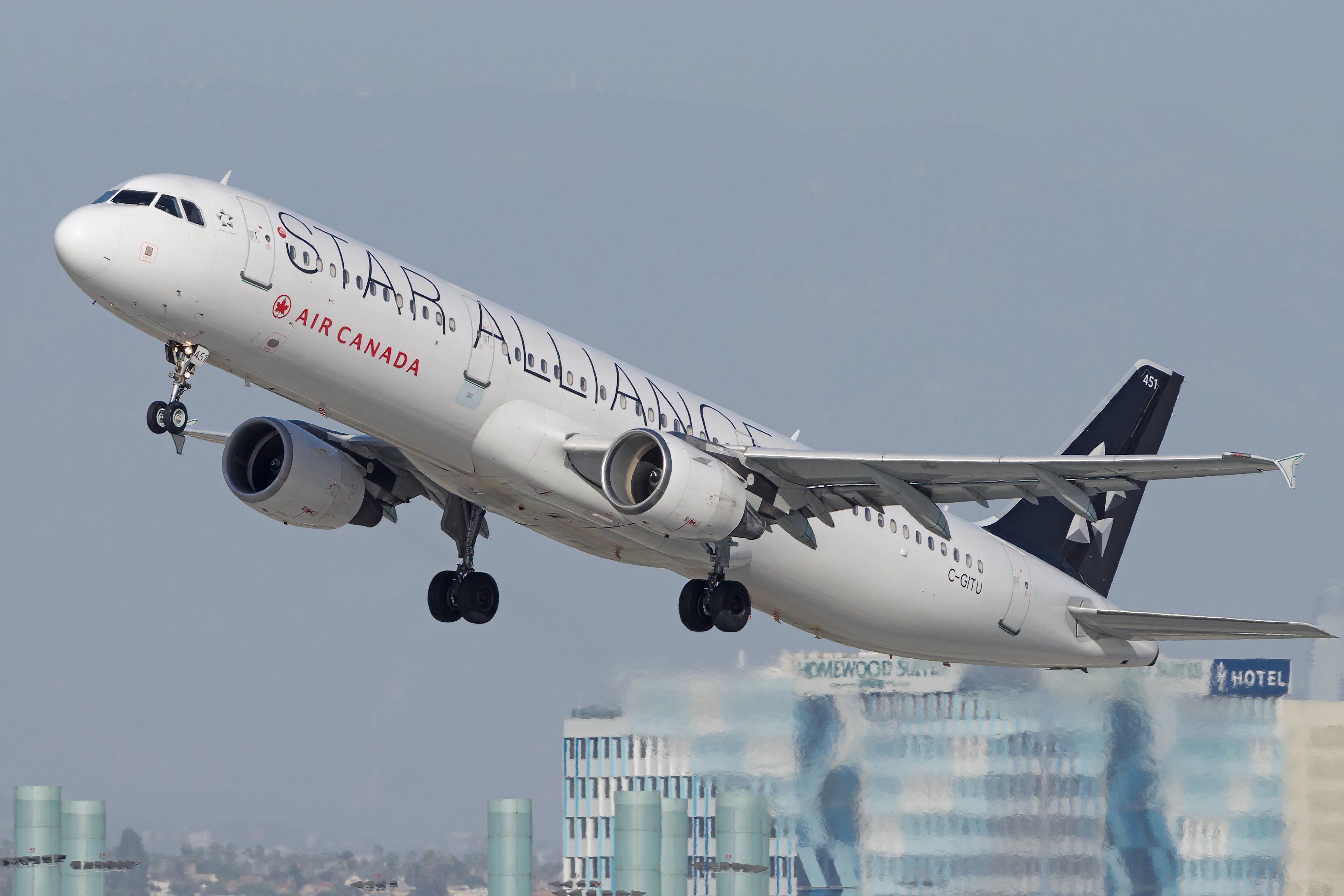 Air Canada A321 Star Alliance livery by