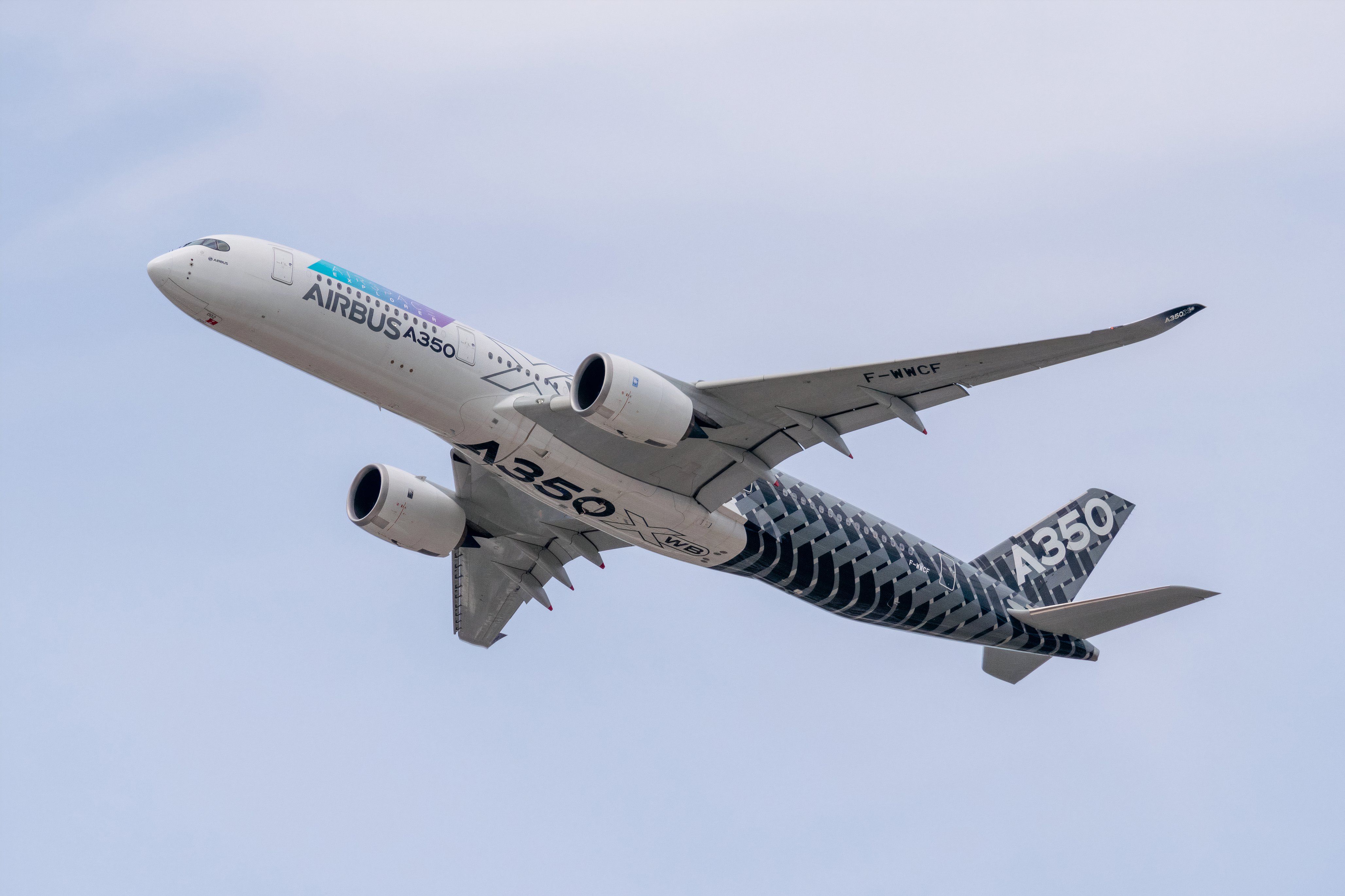 Airbus A350 Airbus Livery Flying