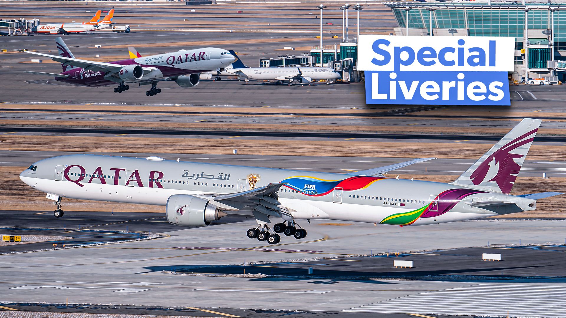 Qatar Airways: 5 Special Liveries Used By The Middle Eastern Airline