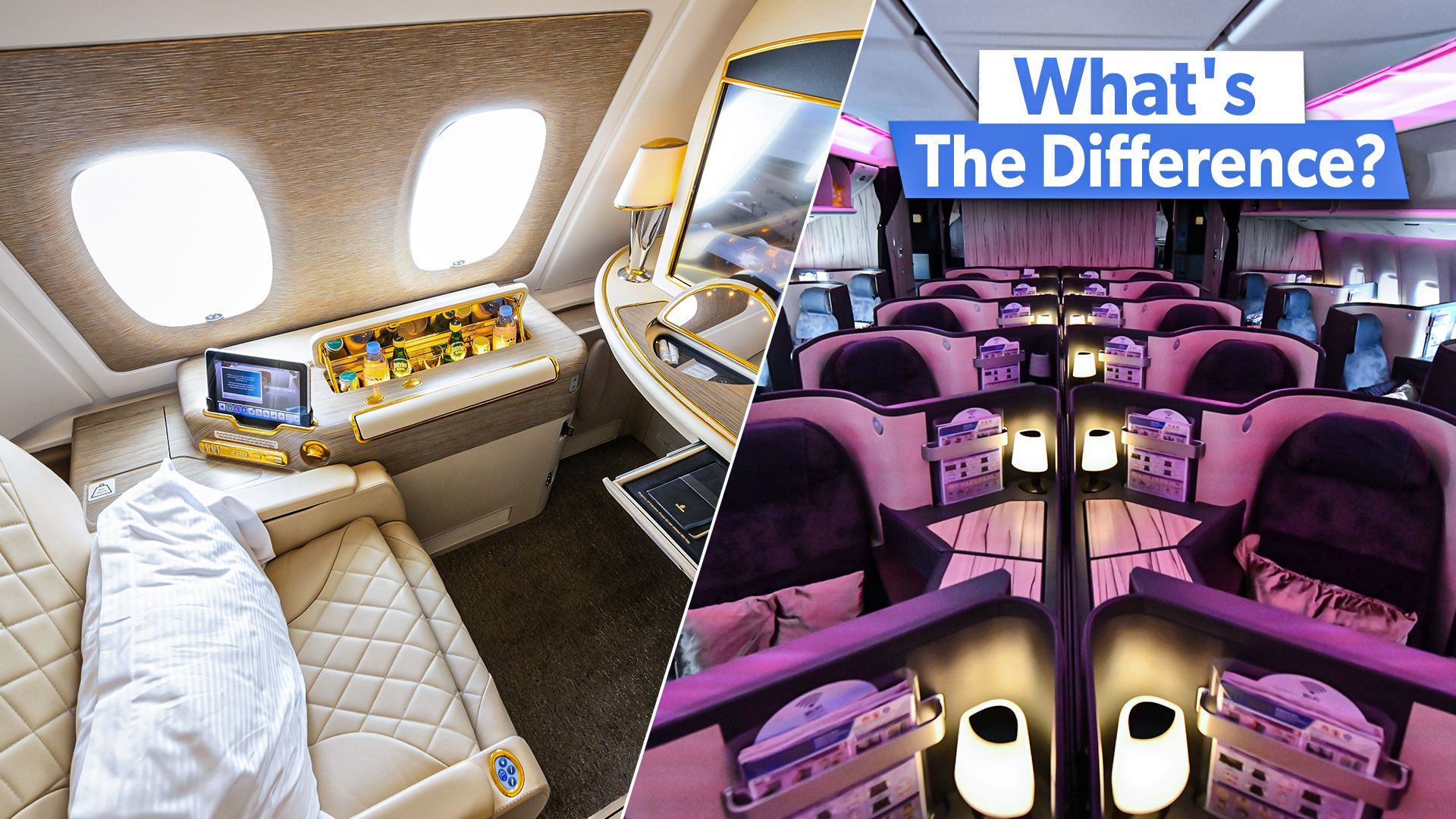 Business Class Vs First Class What Are The Differences And How Have These Evolved