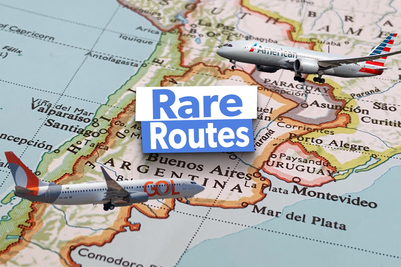 Rare South American Airline Routes Custom Thumbnail