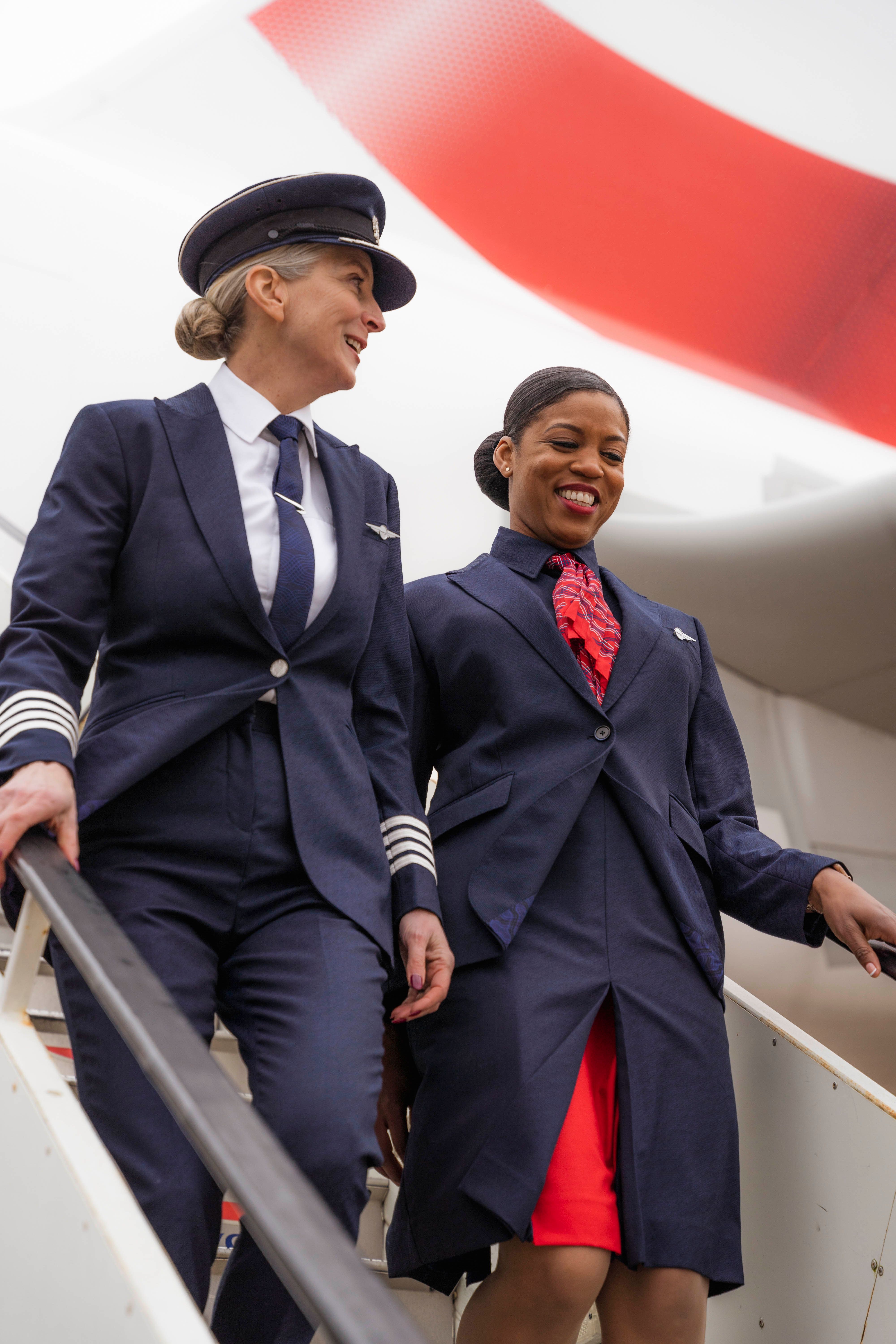 British Airways Pilot and Cabin Crew