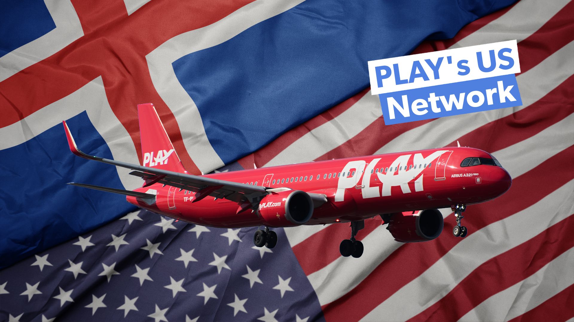 Examined the current state of icelandic airline play s us network