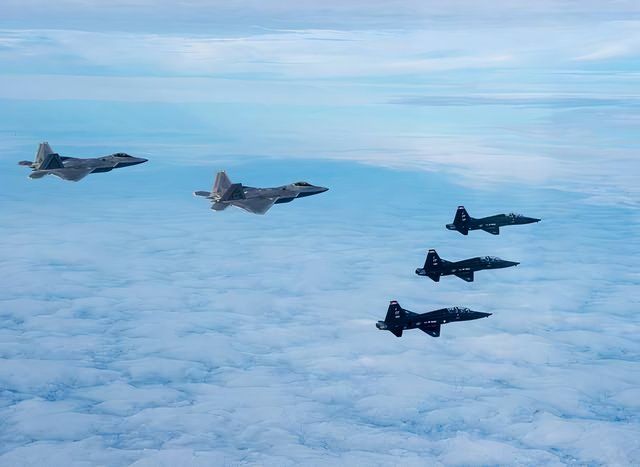 In formation over the Atlantic ocean