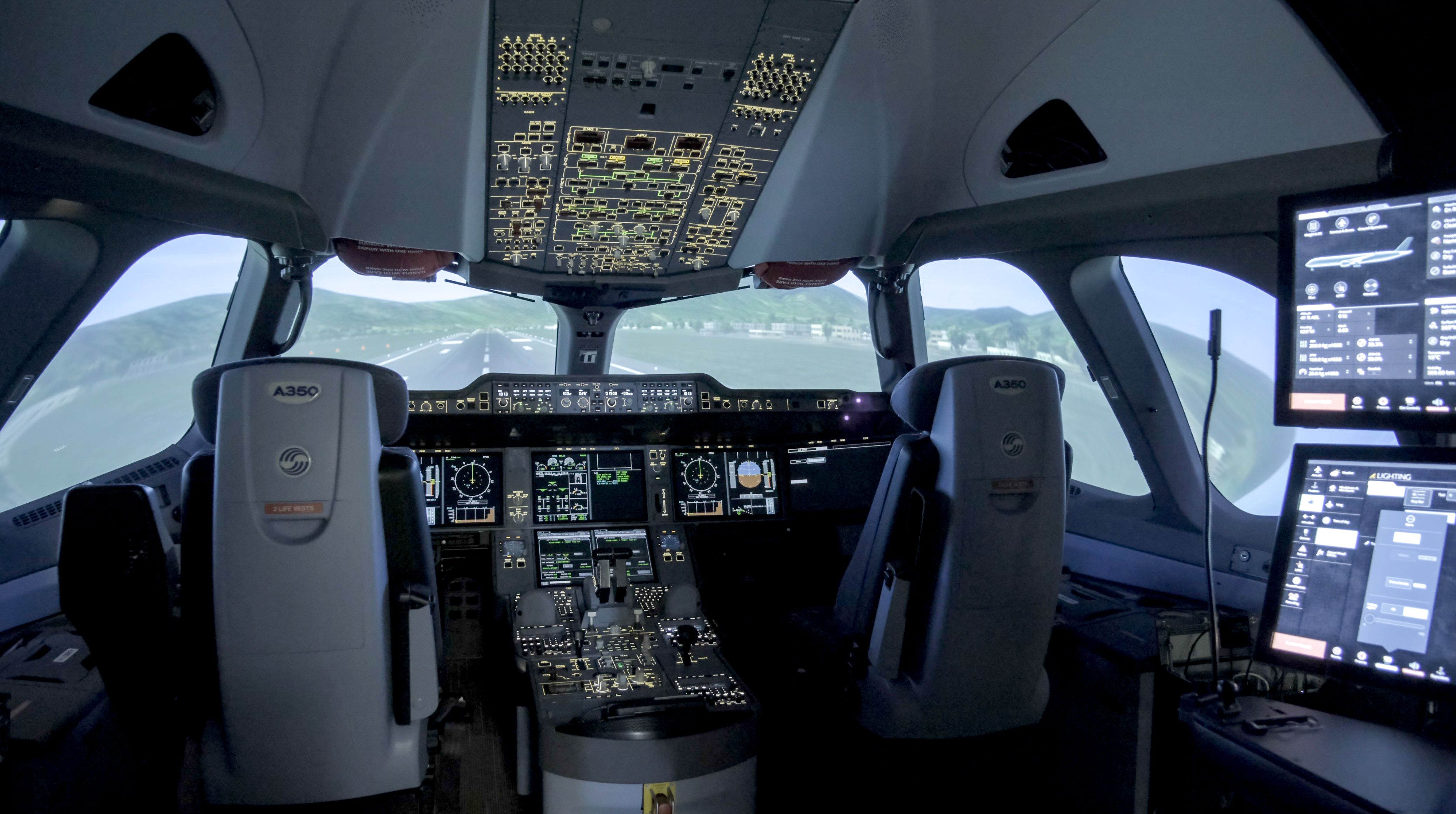 Fiji Airway Airbus A350 Simulator Fiji Aviation Academy