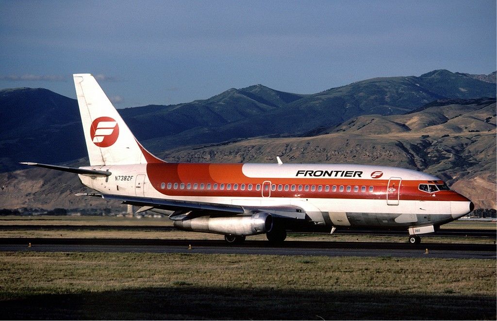 Frontier Airlines Boeing 737-200