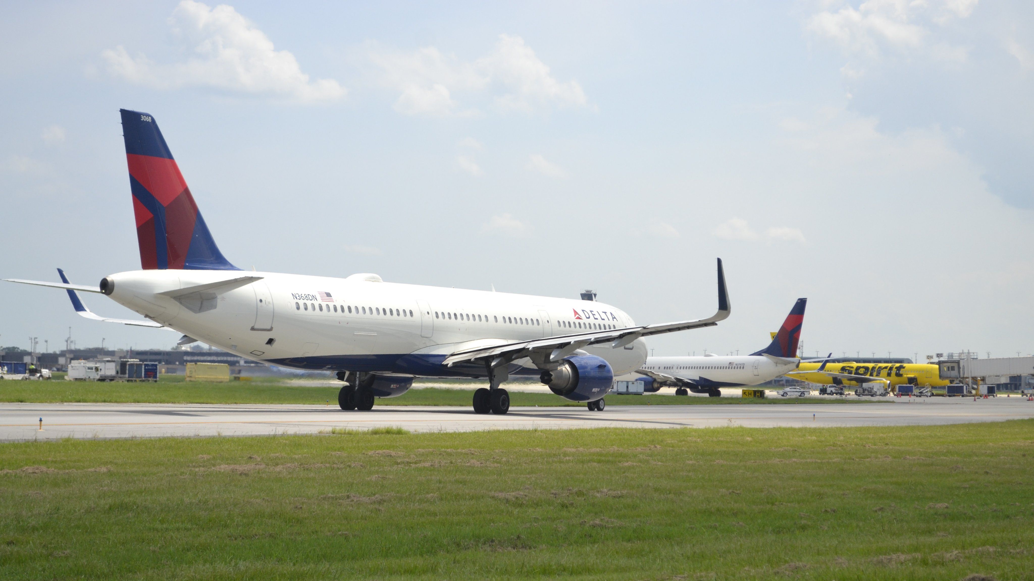 Delta Air Lines Airbus A321(N368DN) at Louis Armstrong New Orleans International Airport.