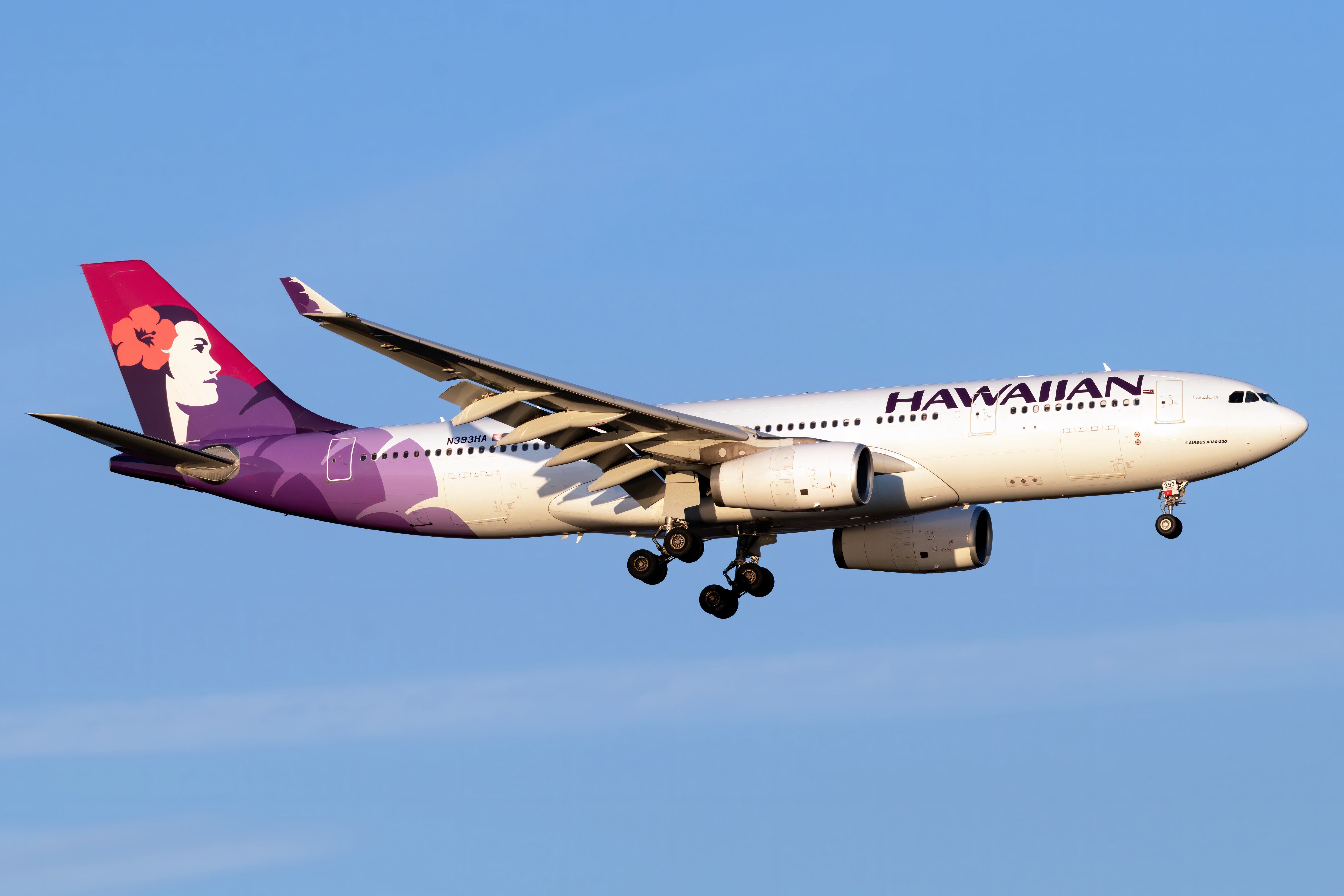 Hawaiian Airlines Airbus A330-243 flying