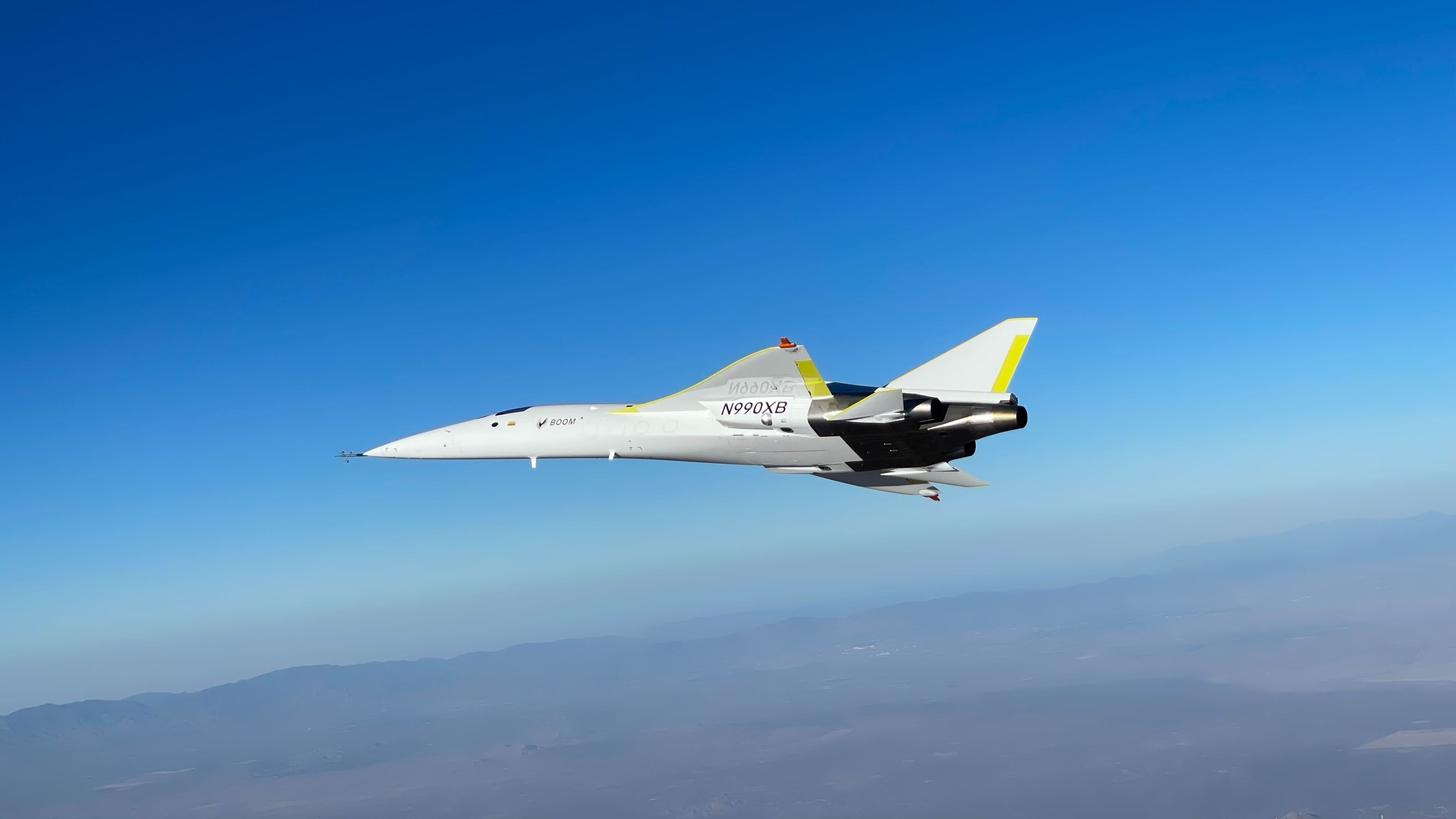 Boom Supersonic's XB-1 Completes 4th Test Flight