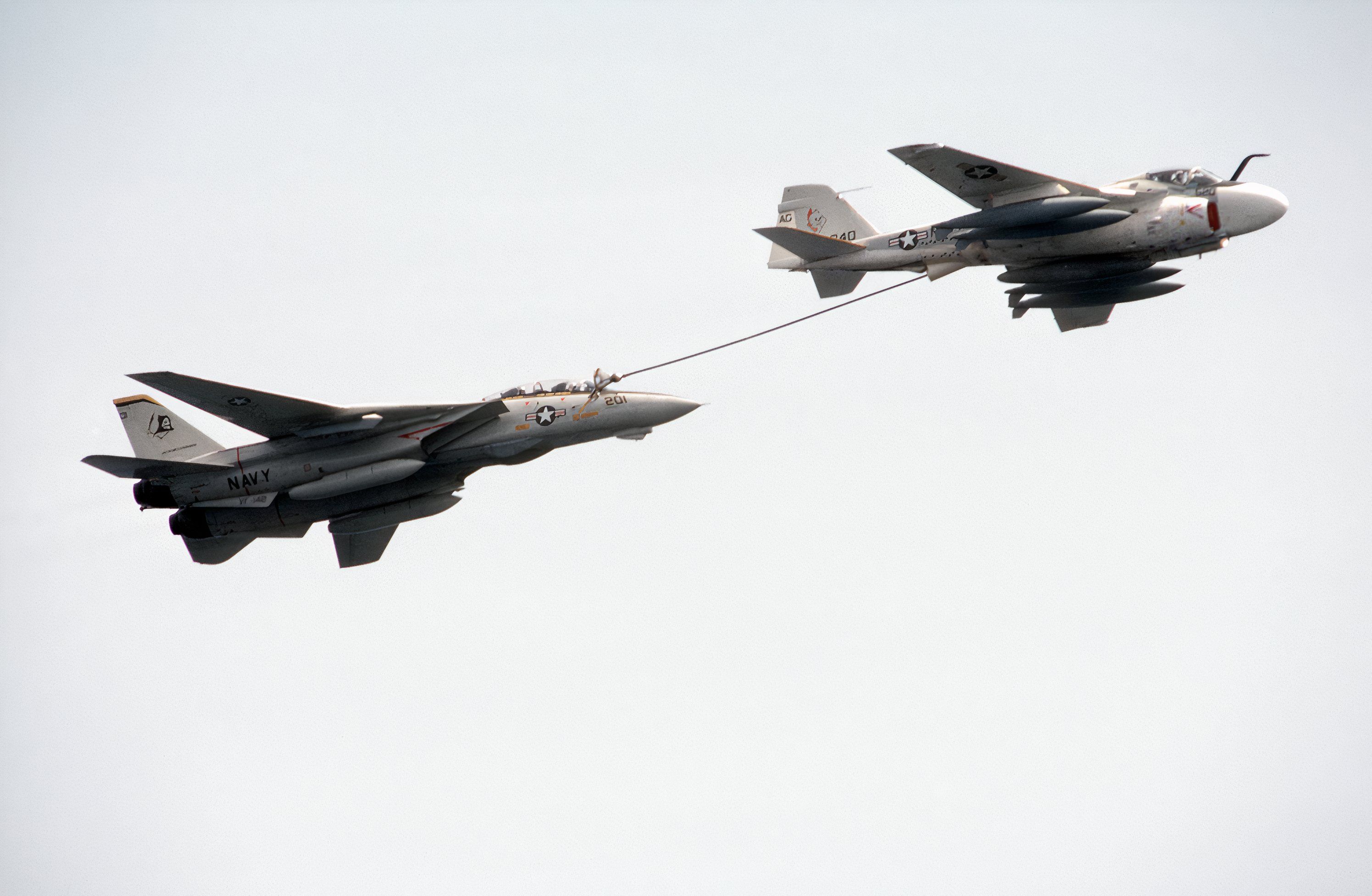 KA-6 refueling another aircraft