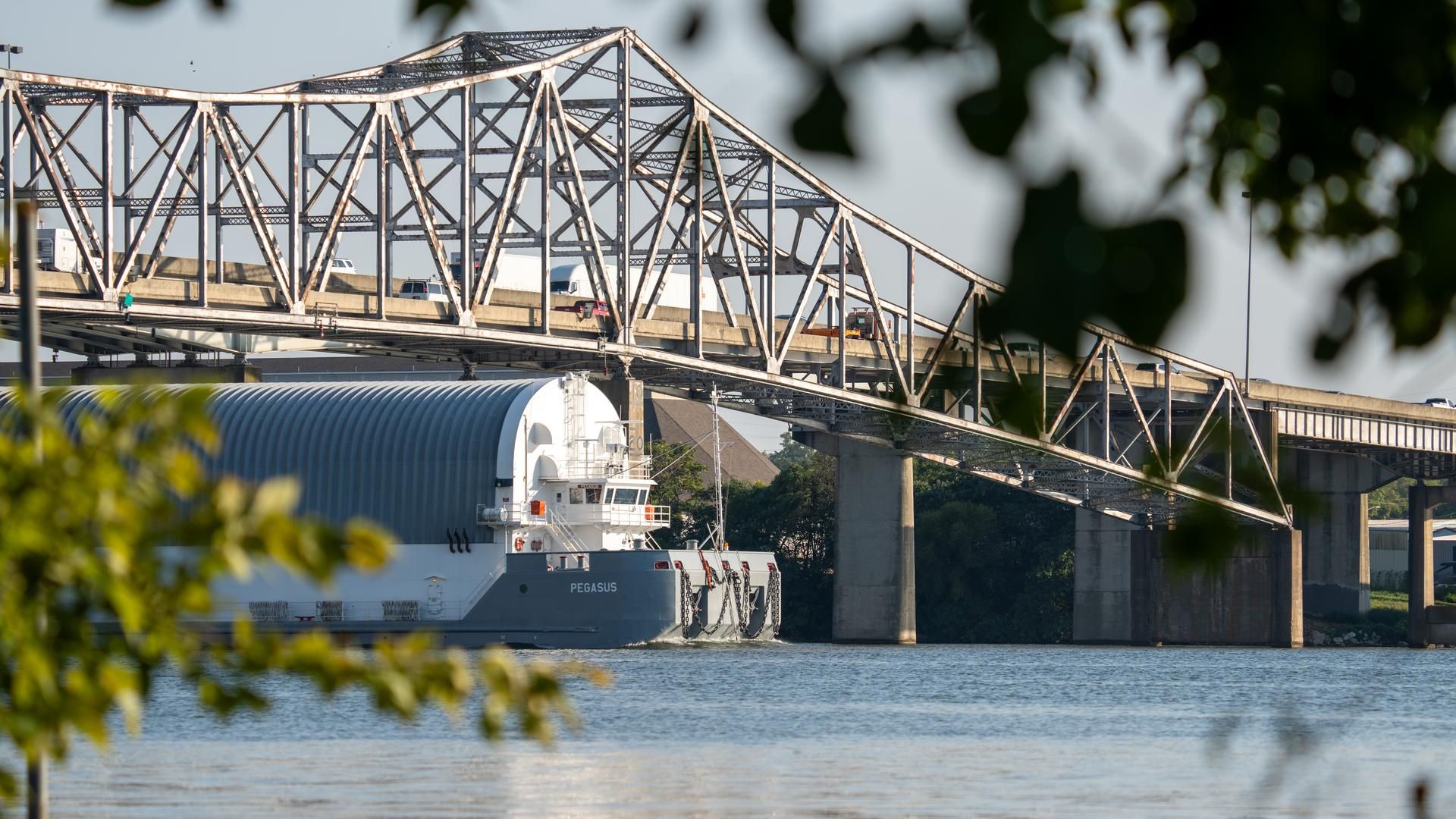 nasa pegasus barge