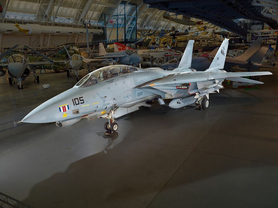 NASM F-14 Tomcat from the Gulf of Sidra incident