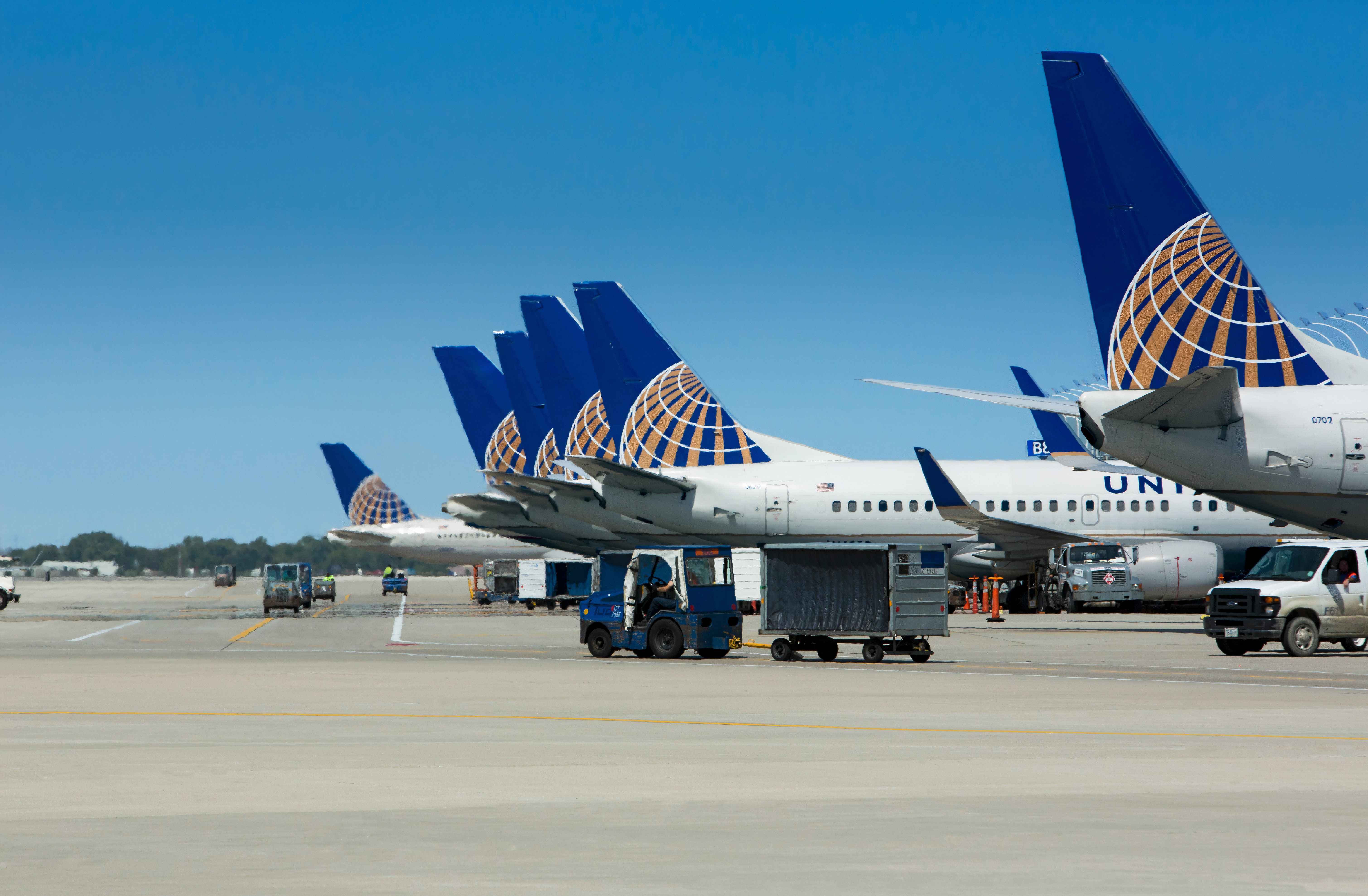 United Airlines at ORD