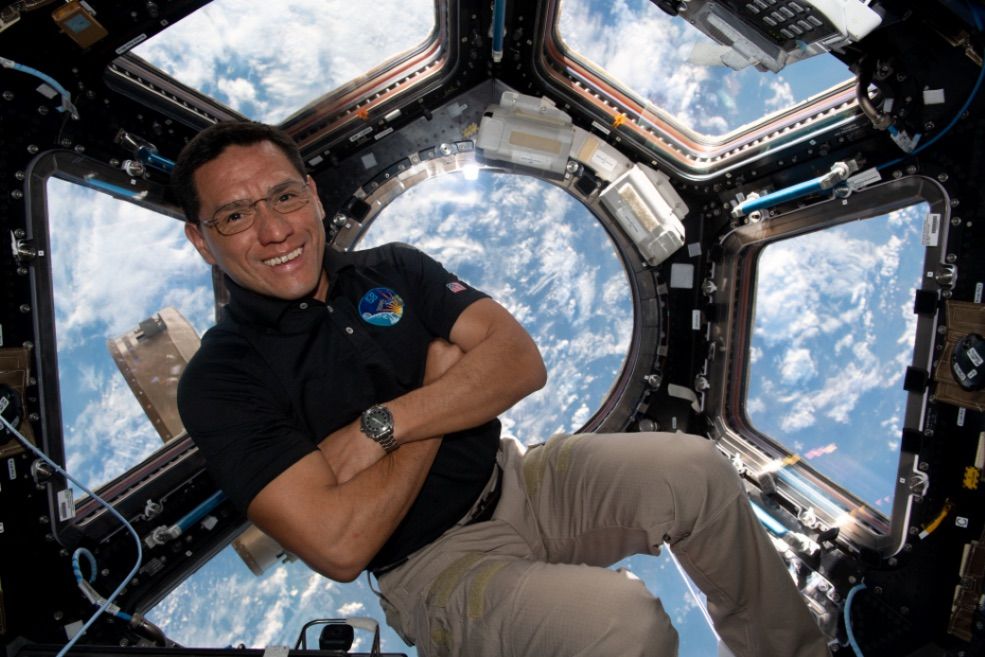 Photo of NASA astronaut Frank Rubio