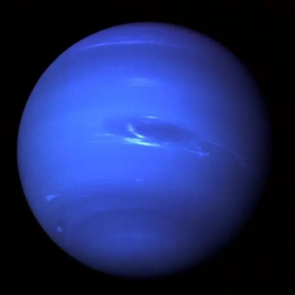 Photo of Neptune captured by Voyager 2