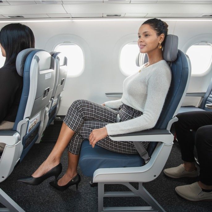 Porter Airlines cabin