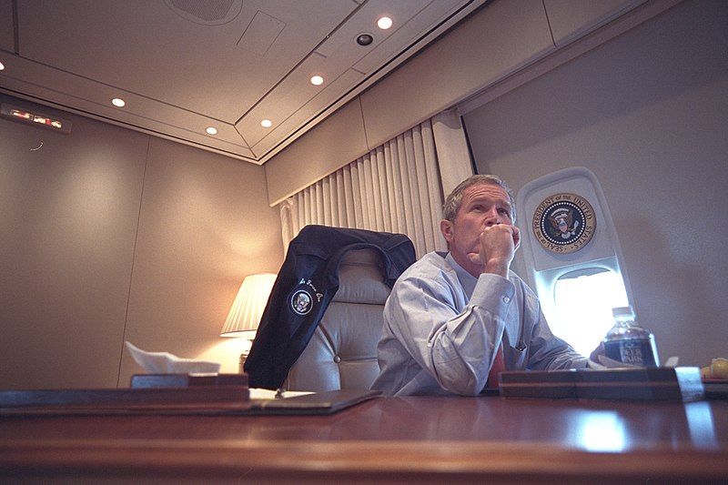 In Pictures Onboard Air Force One During 9 11